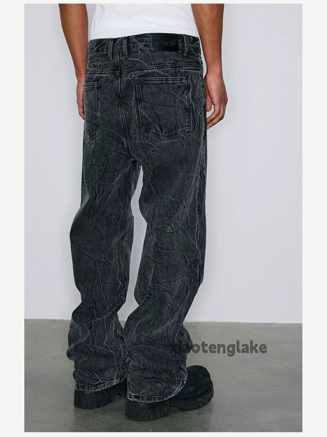 Jean × Vintage skate hiphop washed faded loose utility cargo jeans Size US 32 / EU 48 - 9 Thumbnail