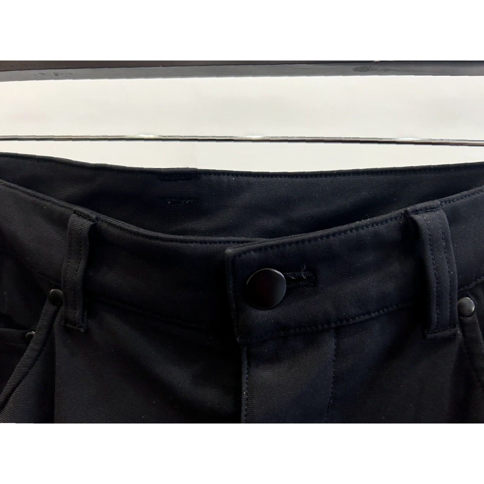 Lululemon VINTAGE Lululemon Slim Dress Pants Men Black 32 Inseam 32 Skinny 9.5 Rise Used MSR 00+ Mens Size US 32 / EU 48 - 4 Thumbnail
