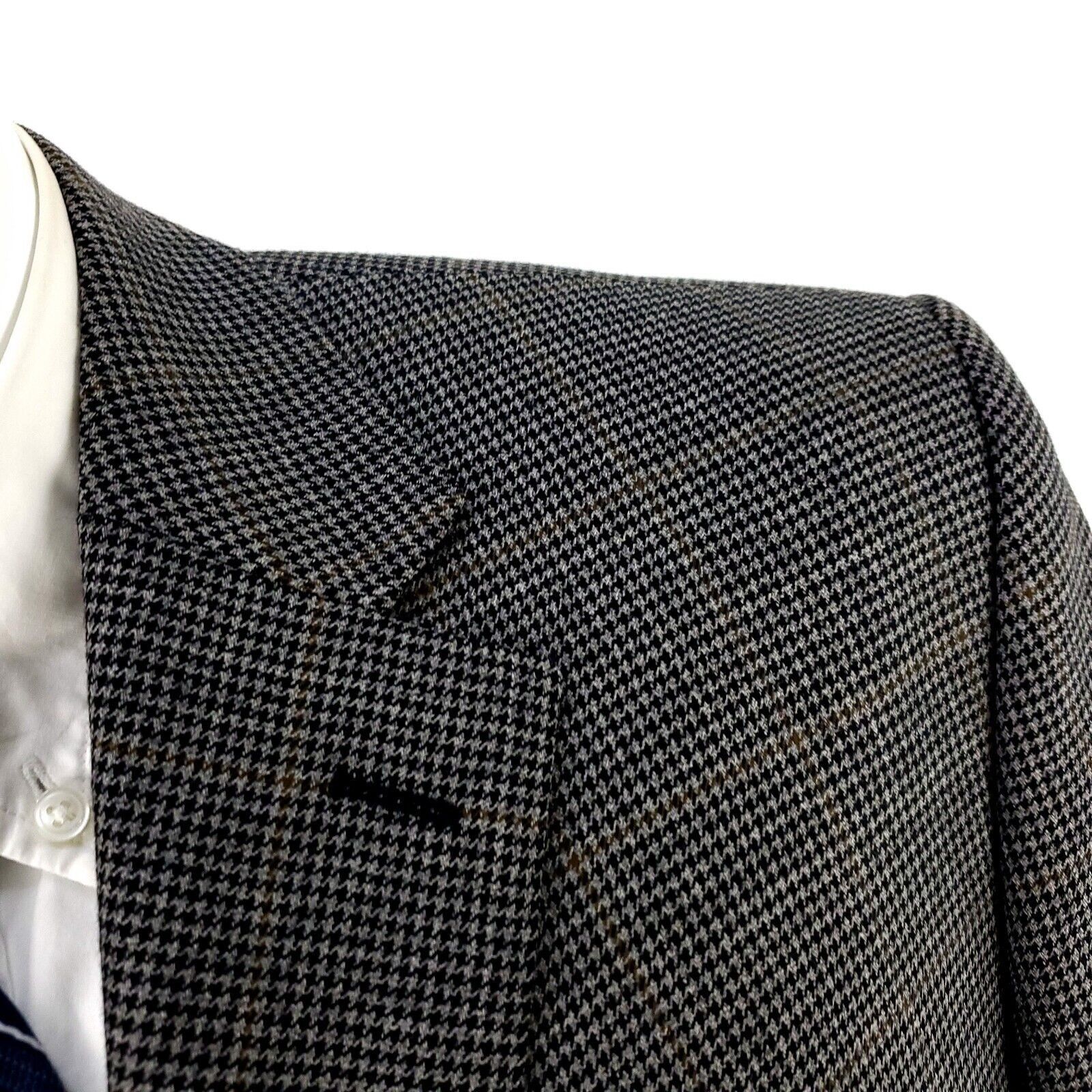 Lauren Ralph Lauren Lauren Ralph Lauren Wool 3 Button Sport Coat 38R Gray Hounds Size 38R - 2 Thumbnail