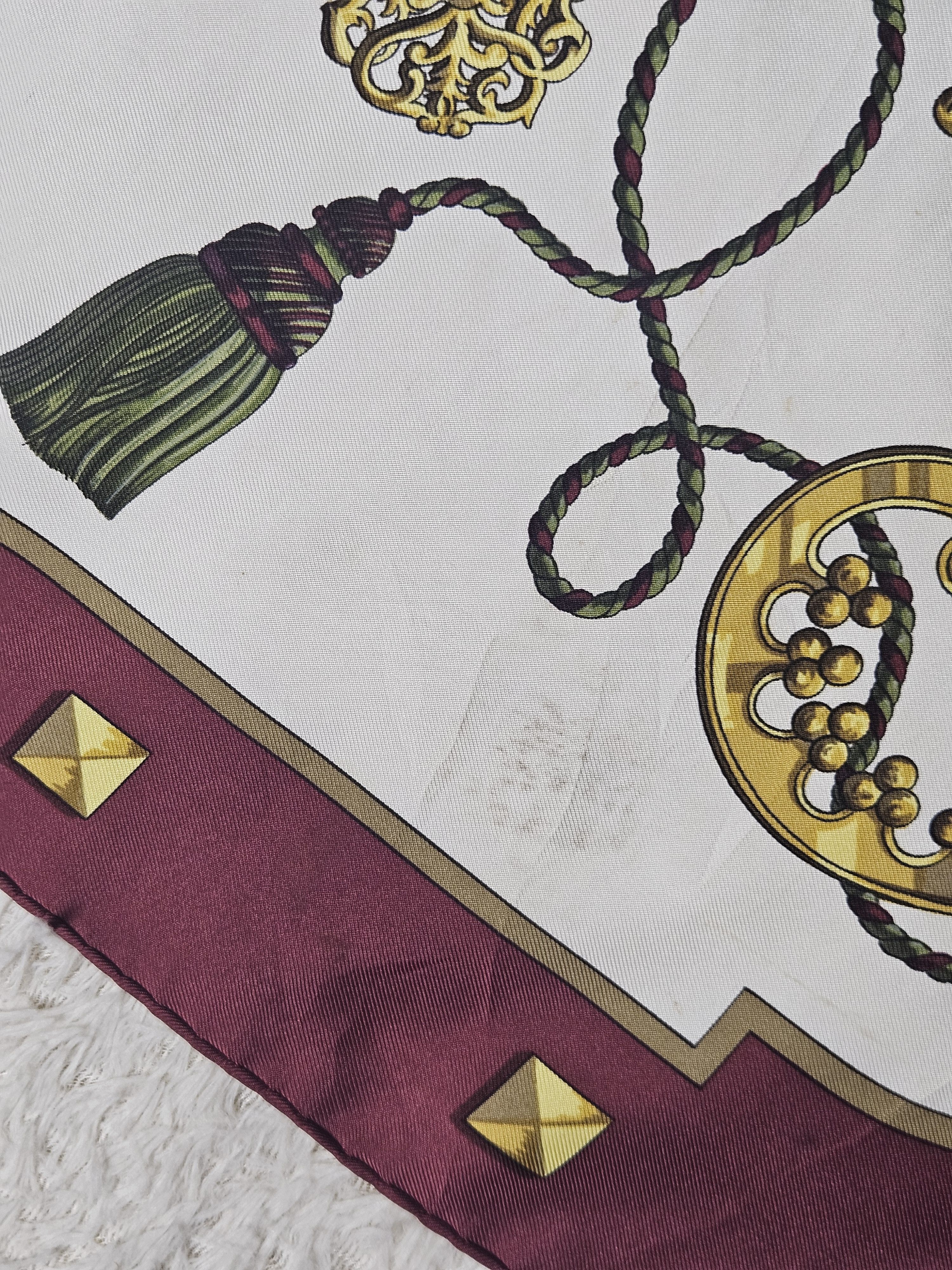 Hermes Hermes Les Cles Keys silk scarf Size ONE SIZE - 10 Thumbnail