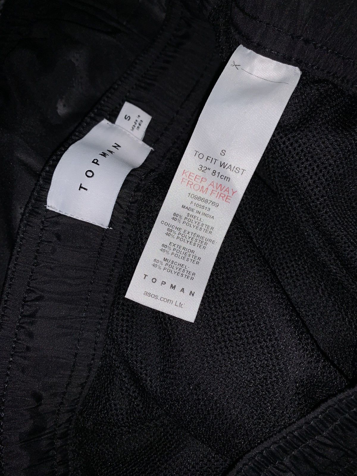 MNML × Nordstrom × Topman NWT TOPMAN GEL LOGO 5” SWIM TRUNK SHORTS SEMI REFLECTIVE Size US 32 / EU 48 - 3 Thumbnail