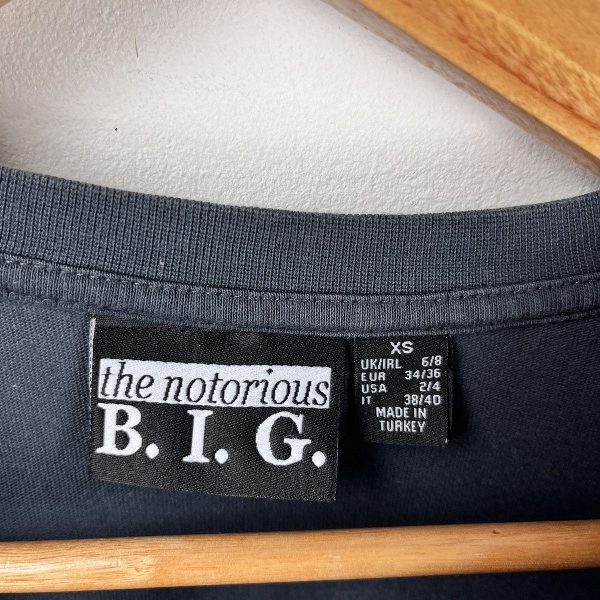 Rap Tees Vintage T-shirt Notorious Big Ready To Die Biggie Rap Hip Size US S / EU 44-46 / 1 - 10 Thumbnail