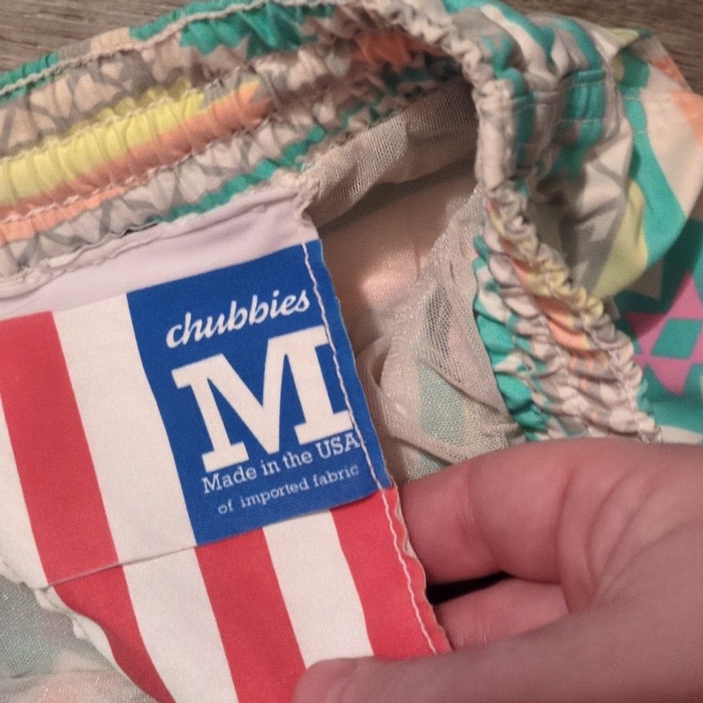 Chubbies Chubbies en Fuego Aztec print swim trunks size Medium Size US 29 - 5 Thumbnail