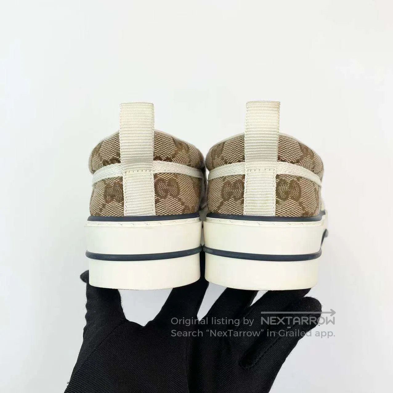 Gucci Guicci 1977 Old Flower Full Print Casual Shoes| Size US 5.5 / IT 35.5 - 5 Thumbnail