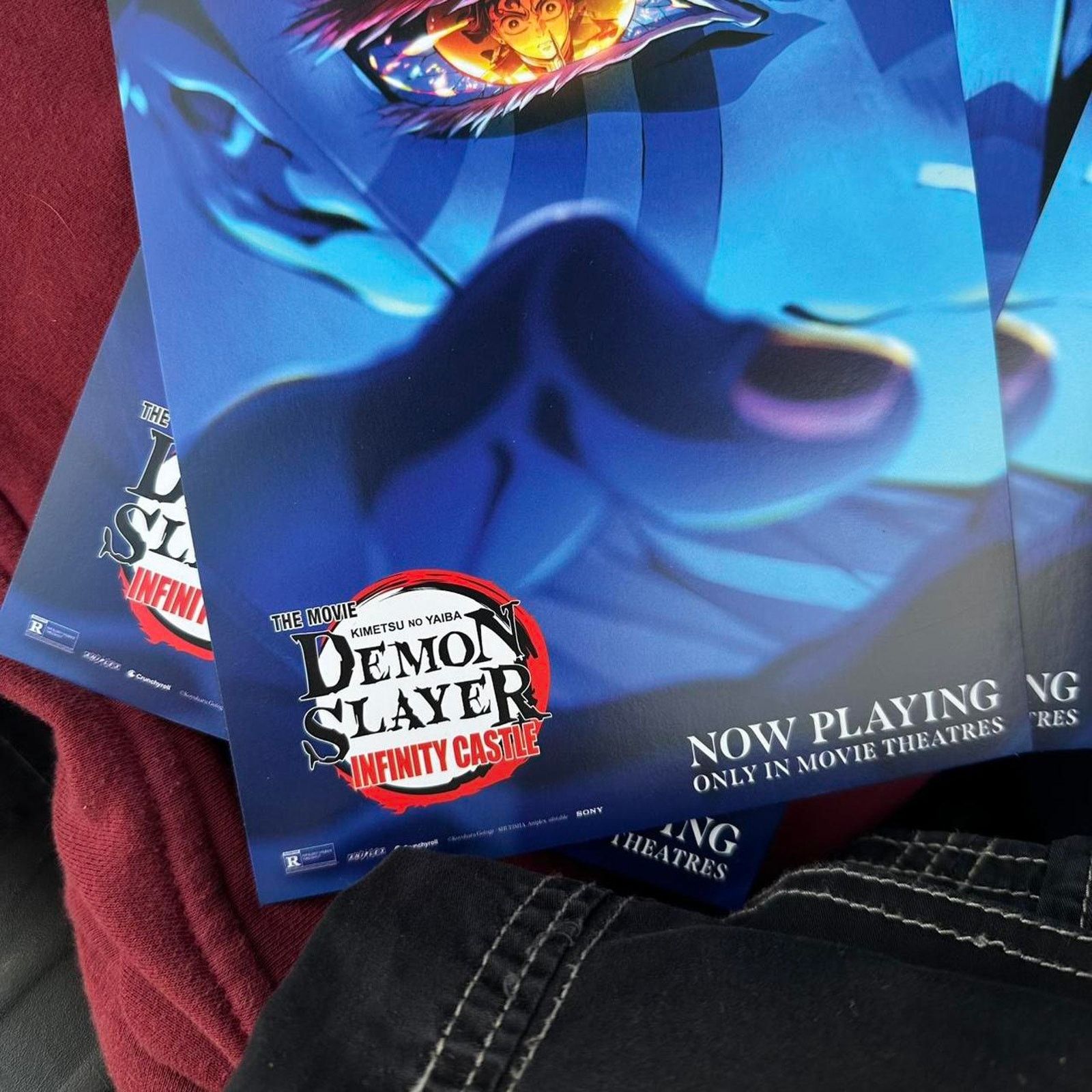 Other 2025 Demon Slayer Castle Anime AMC Movie Prom Print Postcard Size ONE SIZE - 4 Thumbnail