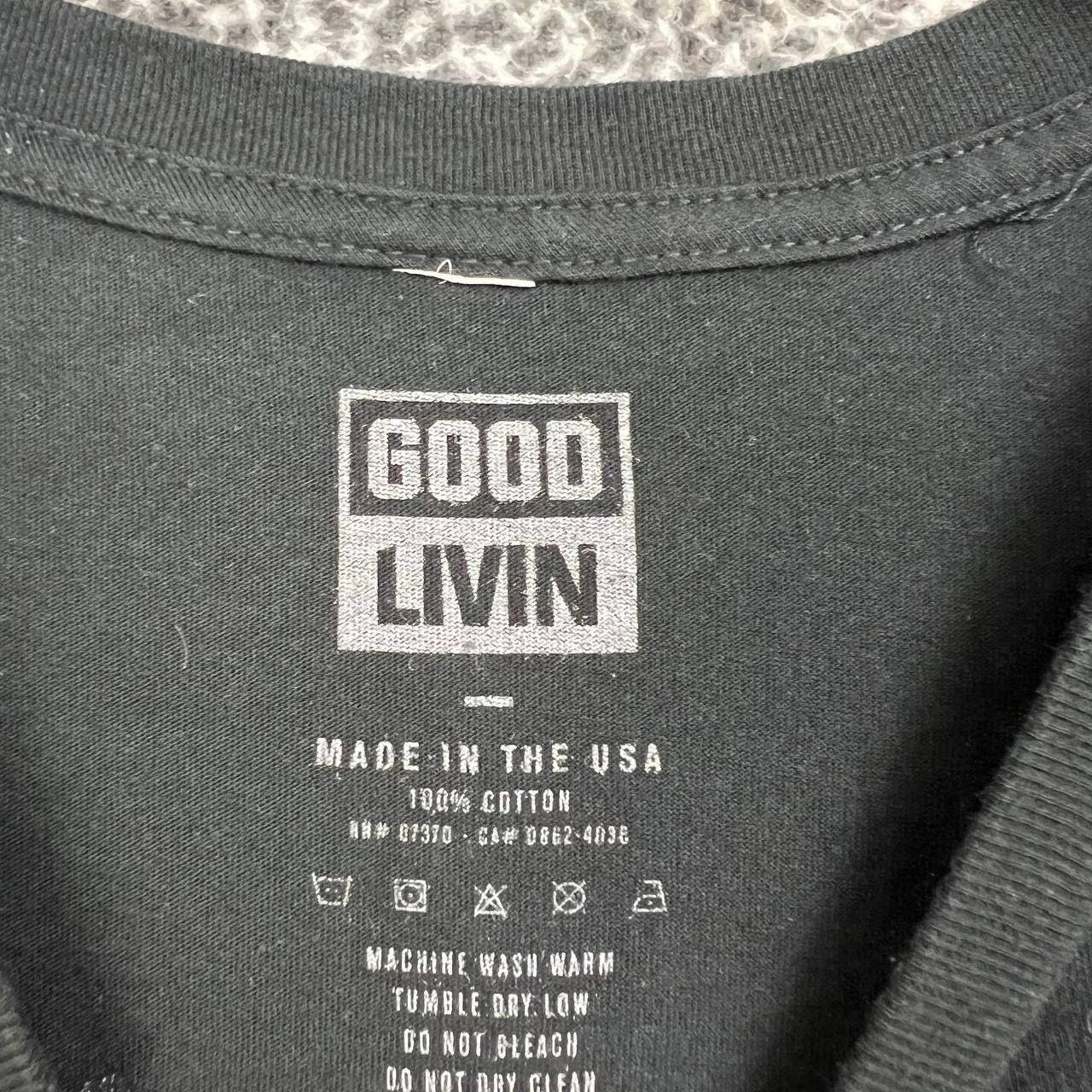 Other Vintage Good Livin Shirt Men XL Long Sleeve Crew Neck Cotton Size US XL / EU 56 / 4 - 3 Thumbnail