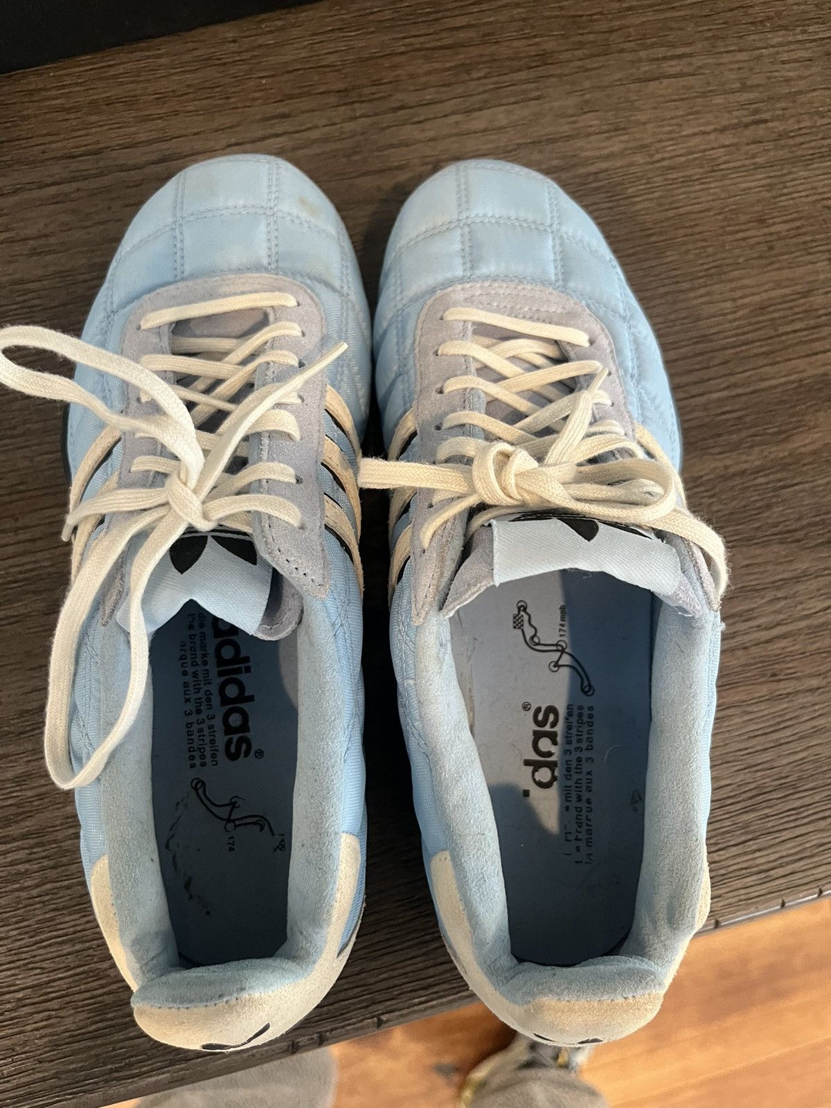 Adidas × Vintage Vintage Adidas Tuscany Baby Blue Size US 7.5 / IT 37.5 - 7 Thumbnail