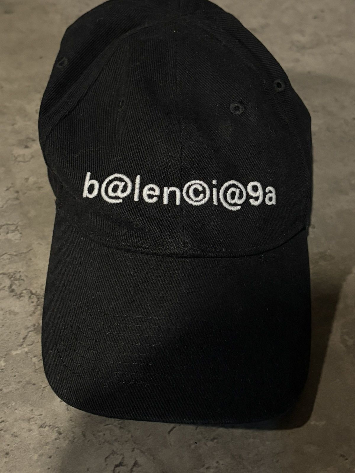 Balenciaga balenciaga logotype hat Size ONE SIZE - 5 Thumbnail