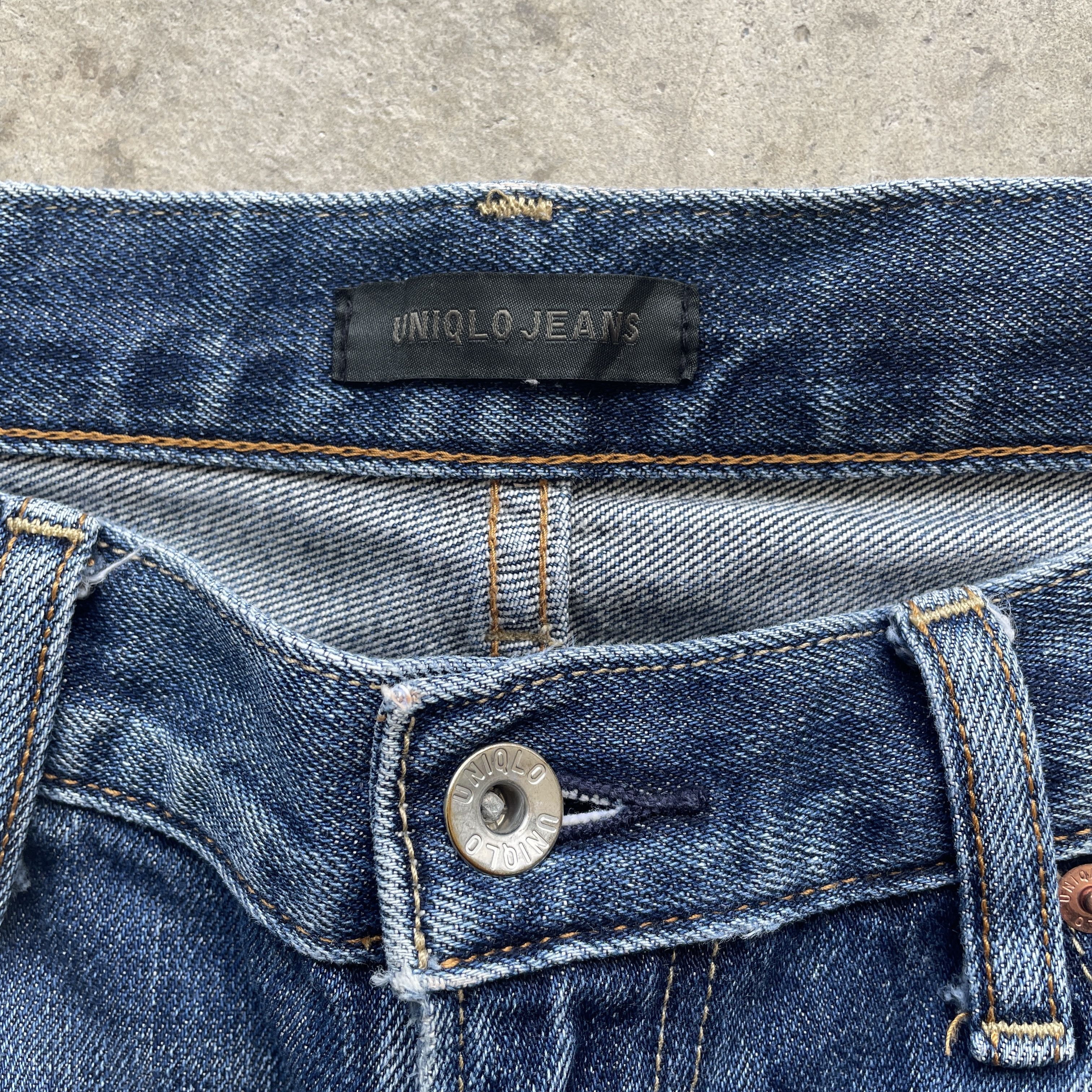 Japanese Brand VINTAGE JAPANESE JEANS DISTRESSED FADED PANTS DENIM W33 Size US 33 - 6 Thumbnail