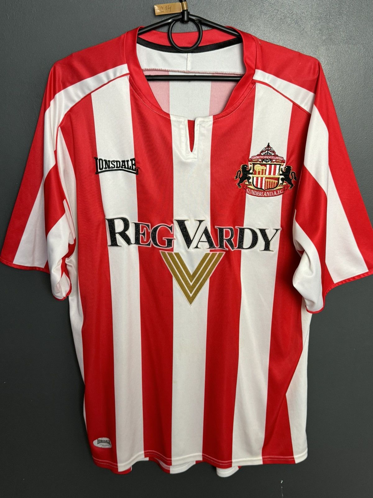 Lonsdale Sunderland 05/07 Home Football Jersey Size US M / EU 48-50 / 2 - 1 Thumbnail