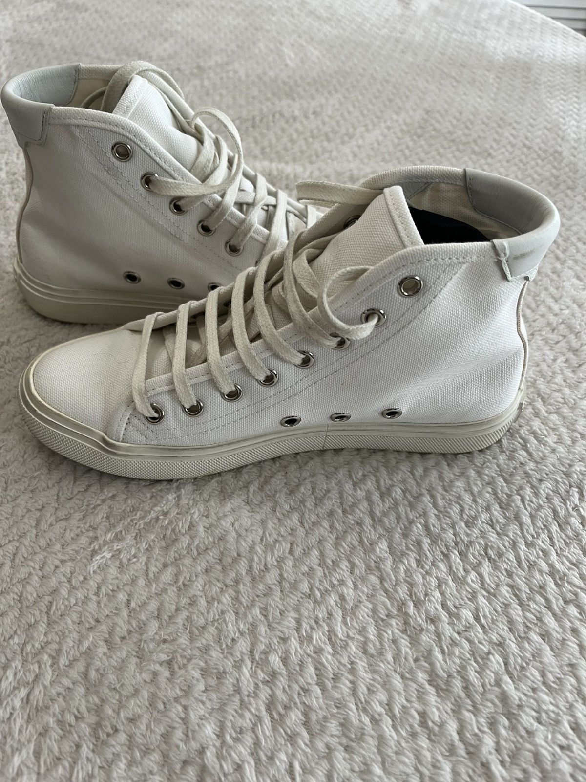 Yves Saint Laurent Saint Laurent Malibu high-top sneakers Size US 5 / IT 35 - 5 Thumbnail