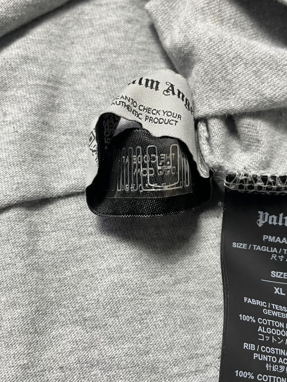 Palm Angels Palm Angels Small Classic Logo Grey Tee T Shirt XL Size US XL / EU 56 / 4 - 11 Thumbnail
