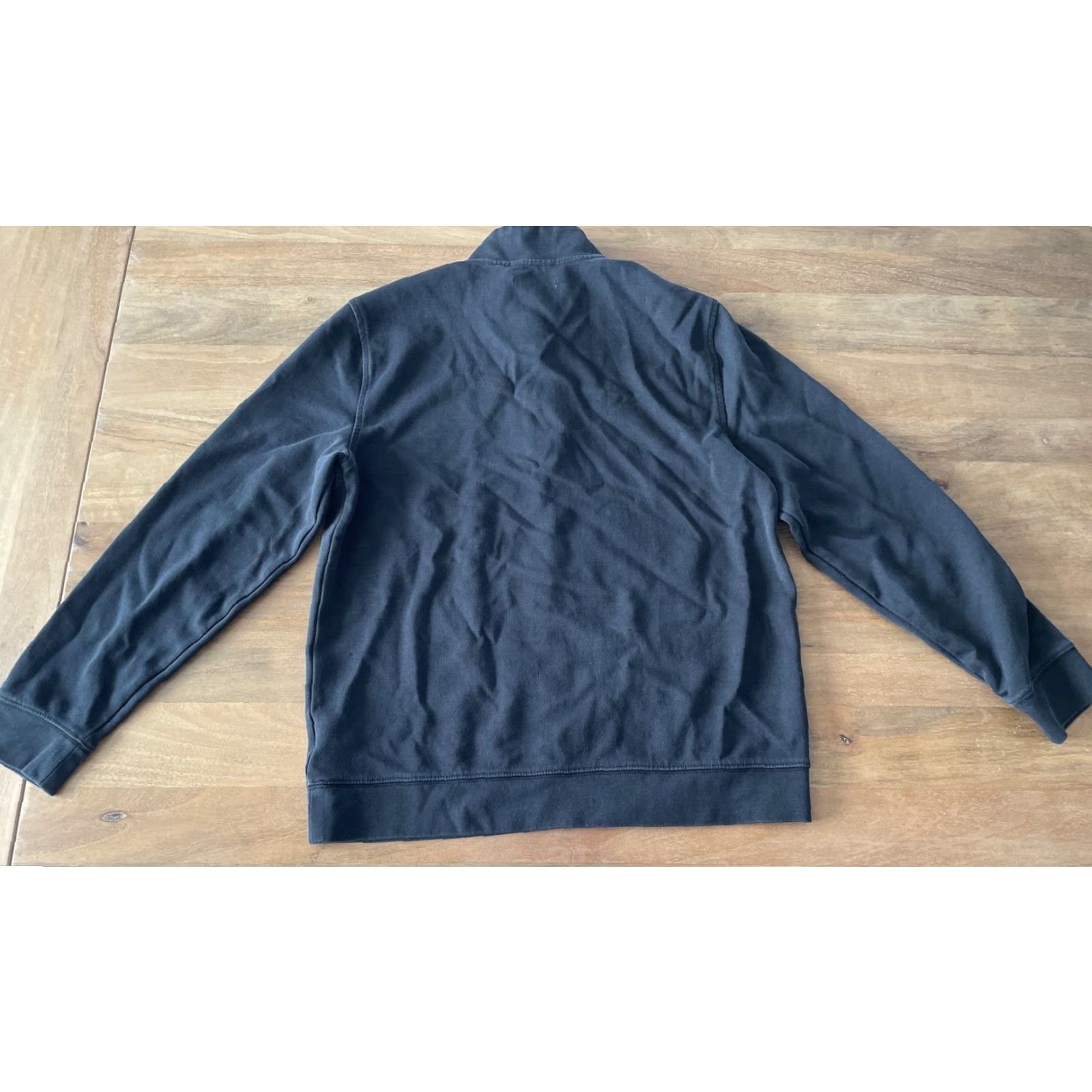 Calvin Klein Calvin Klein 1/4 Zip Sweatshirt Mens Medium Pullover Fleece Black Sweatshirt Pullover 1/4 Zip Mock Neck Knit Style Regular Size M Size US M / EU 48-50 / 2 - 2 Thumbnail