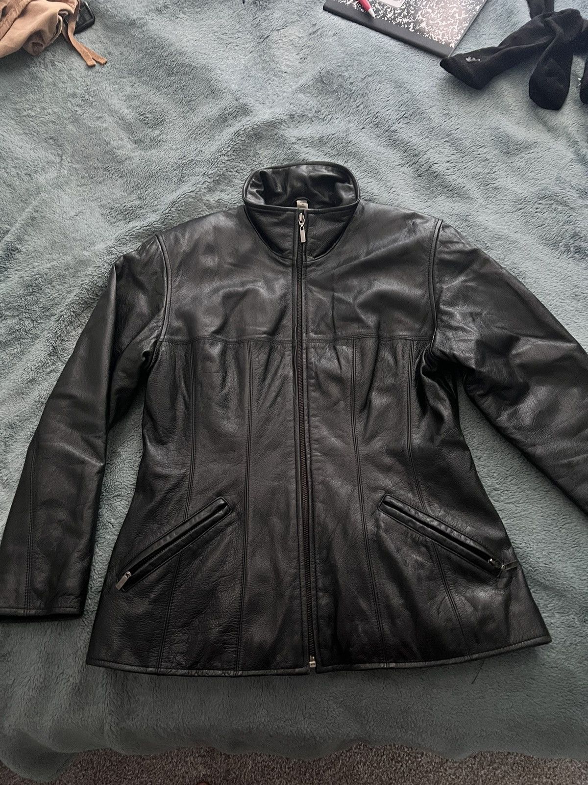 If Six Was Nine × Vintage [VINTAGE] Archival Geniune Small Leather Jacket Size US S / EU 44-46 / 1 - 1 Thumbnail