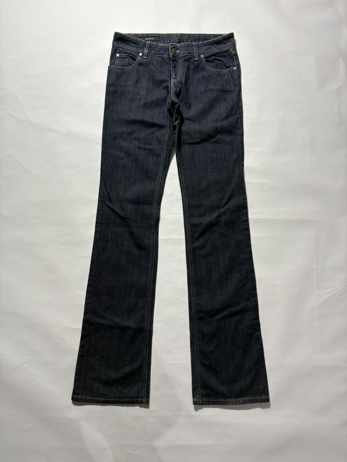 Gucci GUCCI BY TOM FORD SS07 STRAIGHT LEG JEANS Size 30" / US 8 / IT 44 - 1 Thumbnail