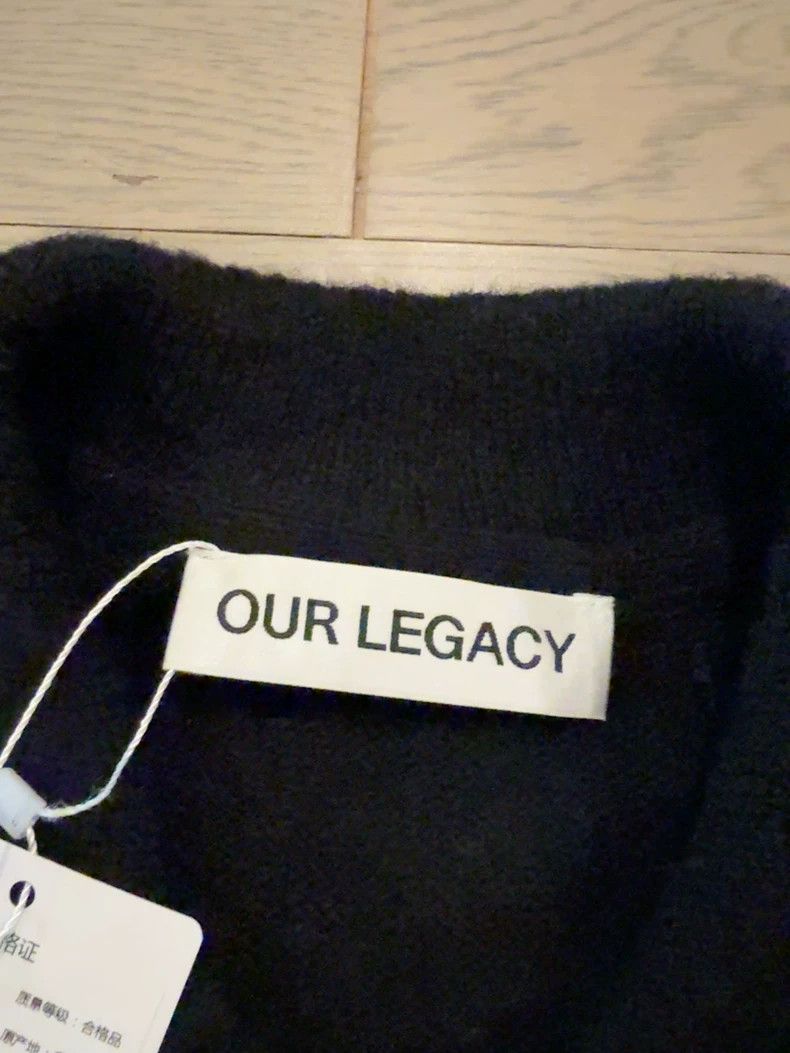Our Legacy our legacyBlack knitted cardigan 2503-Nextarrow Size US M / EU 48-50 / 2 - 2 Thumbnail