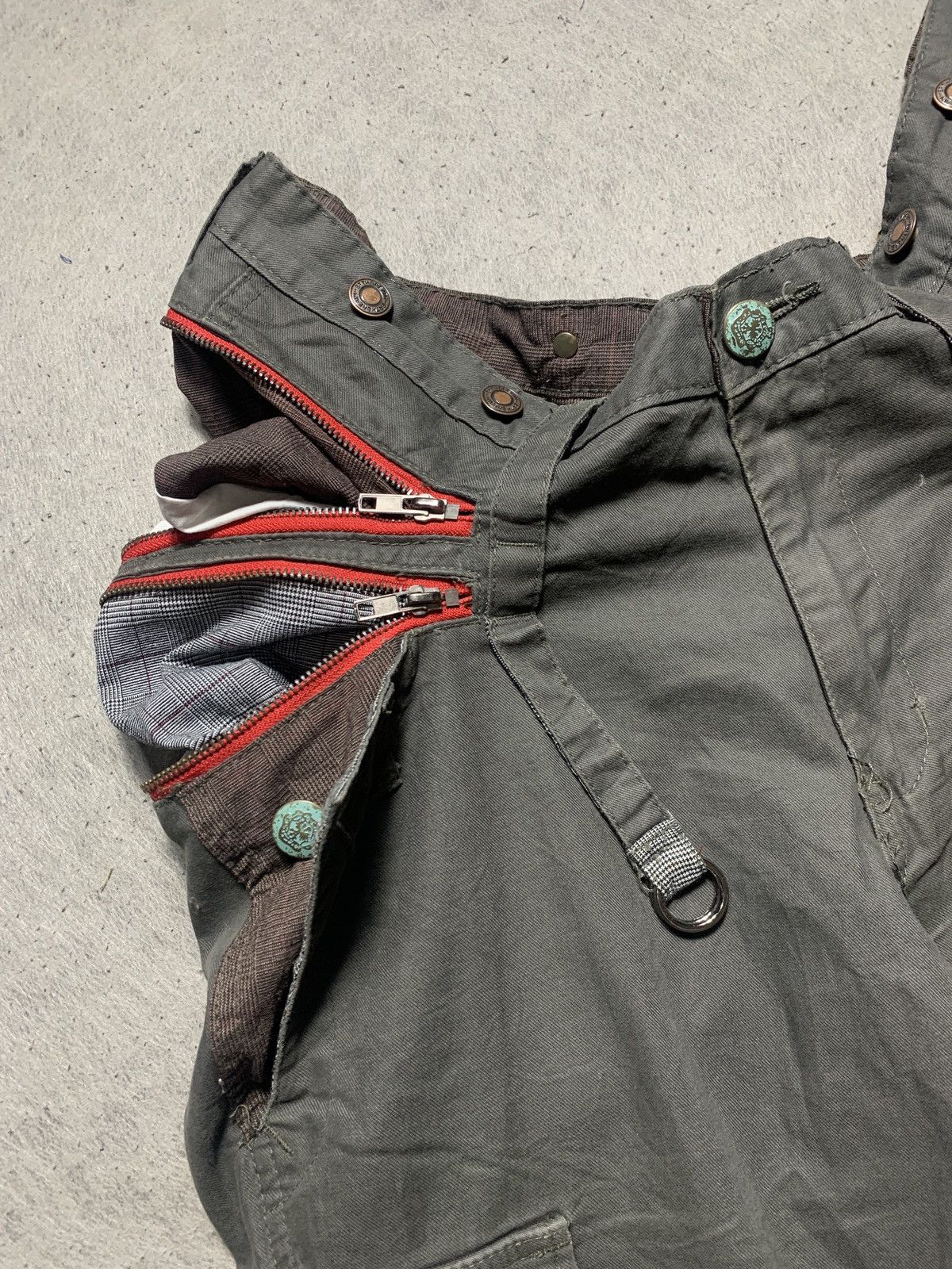 Number (N)ine Japanesene Brand BreathMint Multipocket Bondage Cargo Pant Size US 37 - 4 Thumbnail