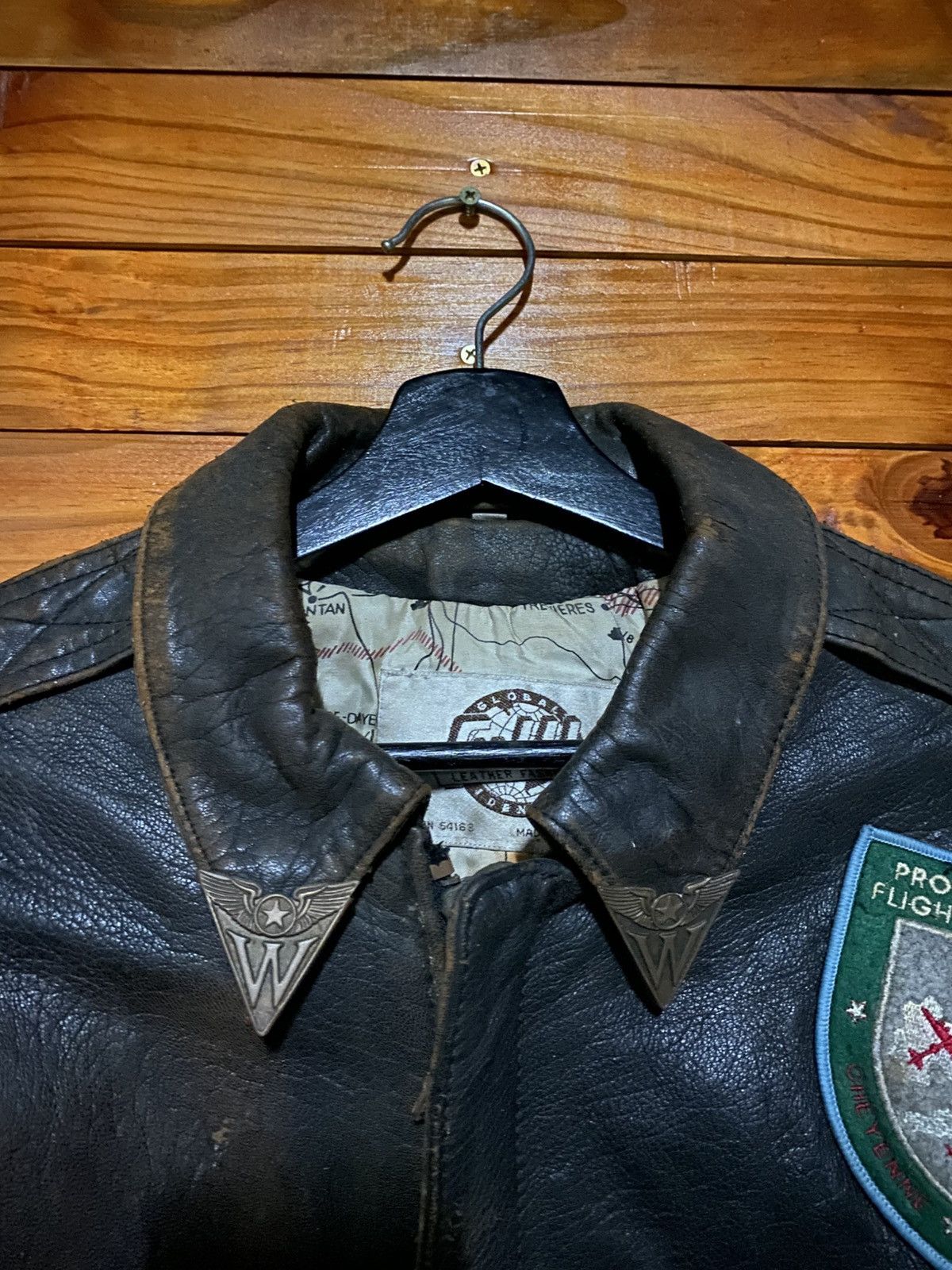 Vintage Vintage G-III Leather Flight Jacket Patches – Made in Korea Size US S / EU 44-46 / 1 - 13 Thumbnail