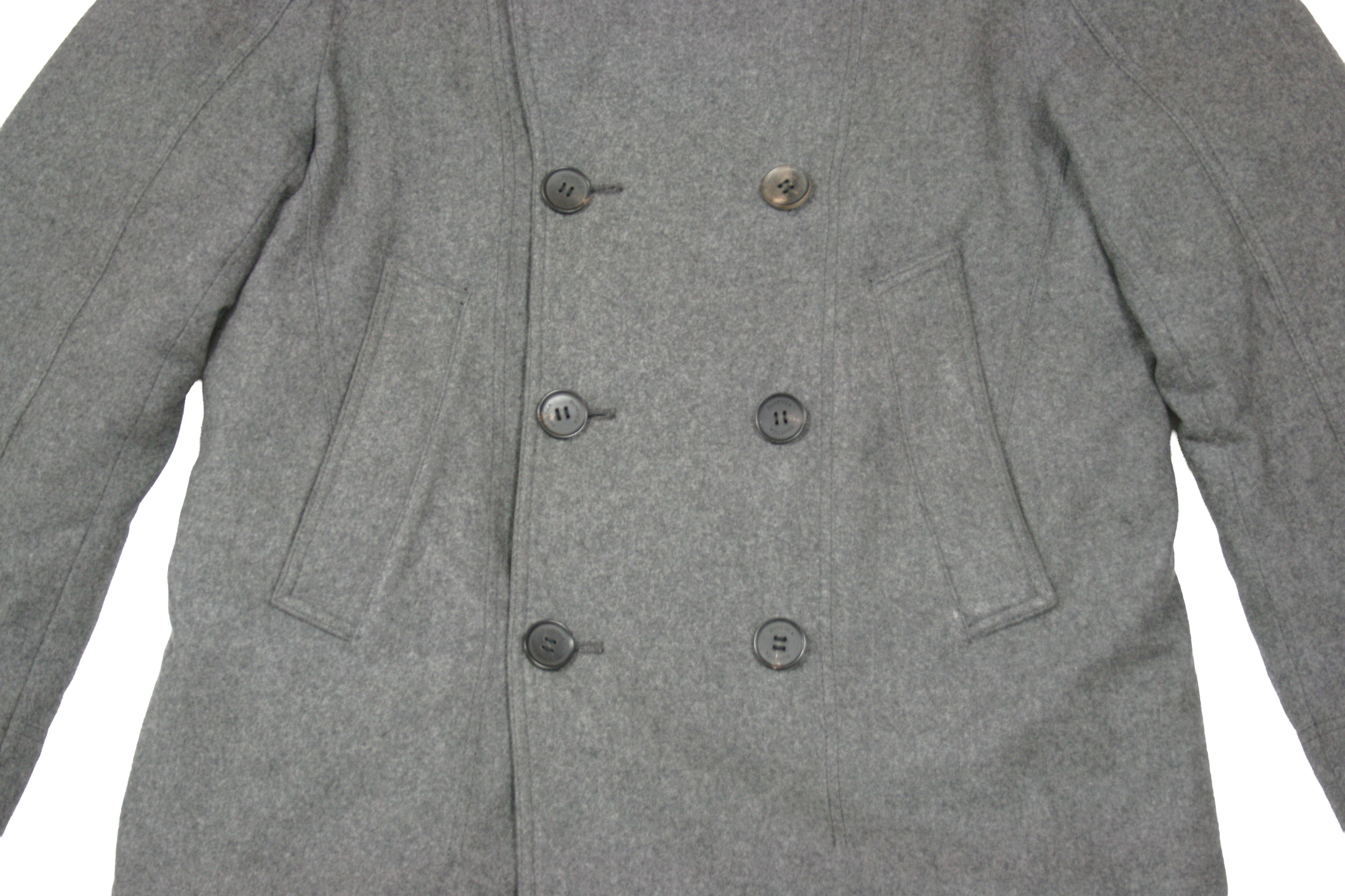 Duvetica Double Breasted Wool Down Filled Pea Coat Size US M / EU 48-50 / 2 - 4 Thumbnail