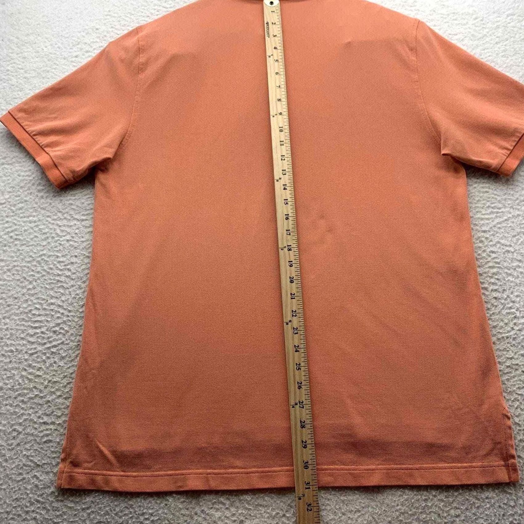 Brooks Brothers VINTAGE Brooks Brothers Polo Shirt Mens XL Orange Performance Preppy Dad Size US XL / EU 56 / 4 - 6 Thumbnail
