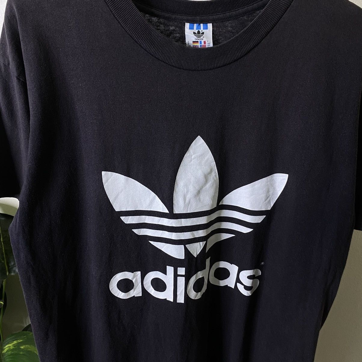 Adidas Vintage 1990s Adidas Double Sided Graphic Tee Size US L / EU 52-54 / 3 - 2 Thumbnail