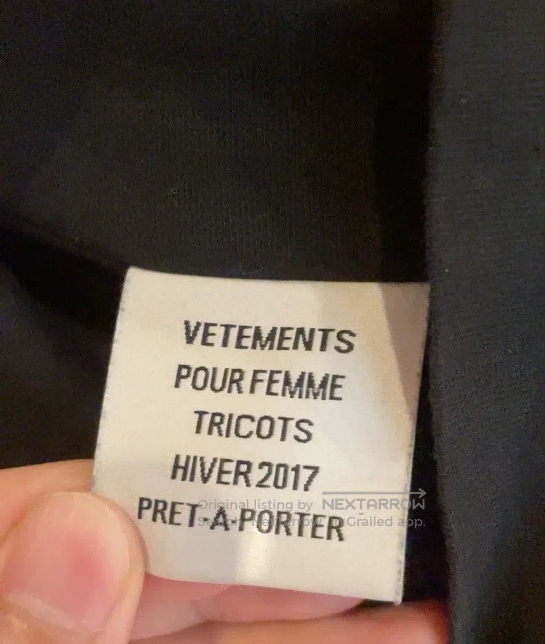 Vetements Vetements Shirt Size US S / EU 44-46 / 1 - 2 Thumbnail