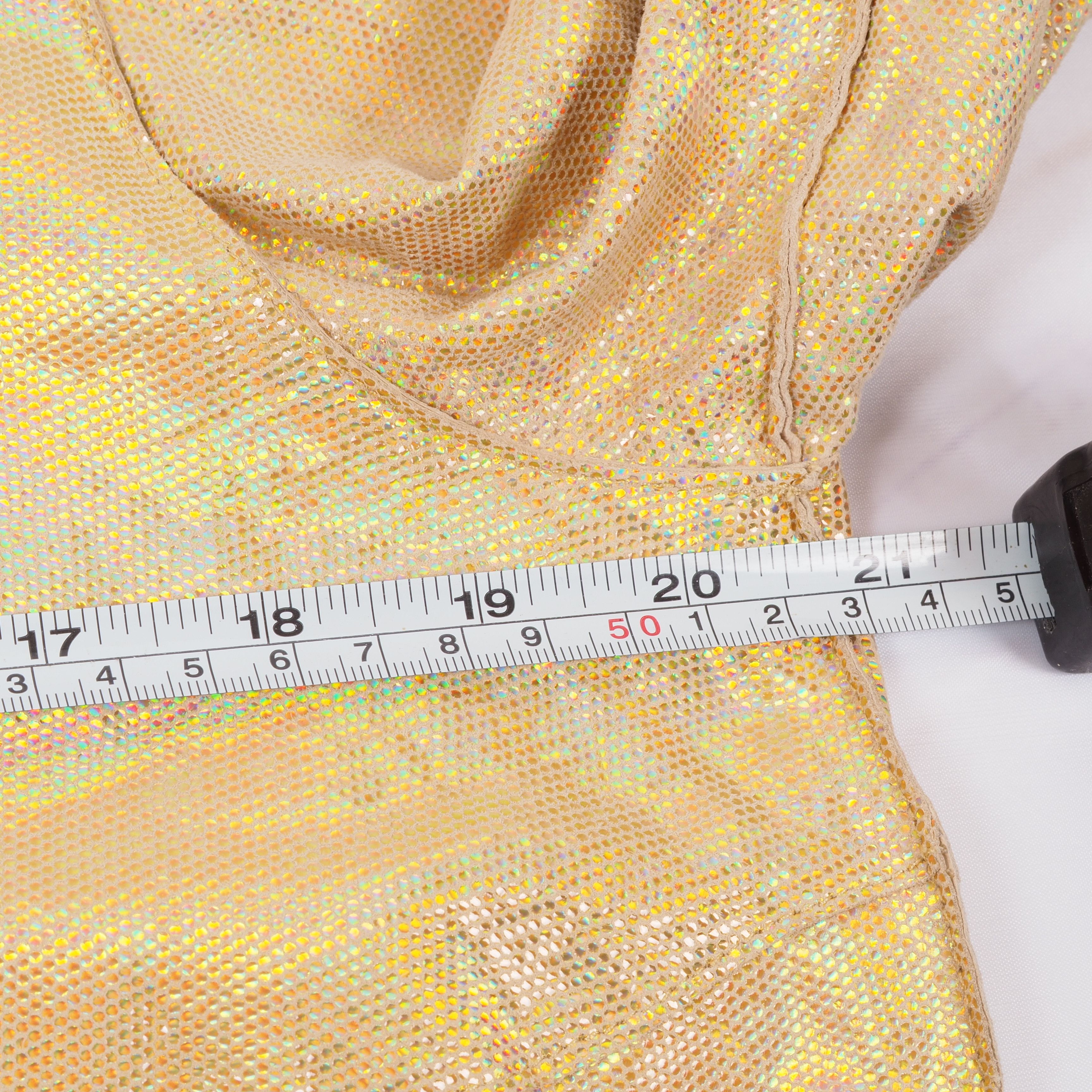 Roberto Cavalli × Vintage Roberto Cavalli Vintage Iridescent Leather Blouse Shirt Size L / US 10 / IT 46 - 10 Thumbnail