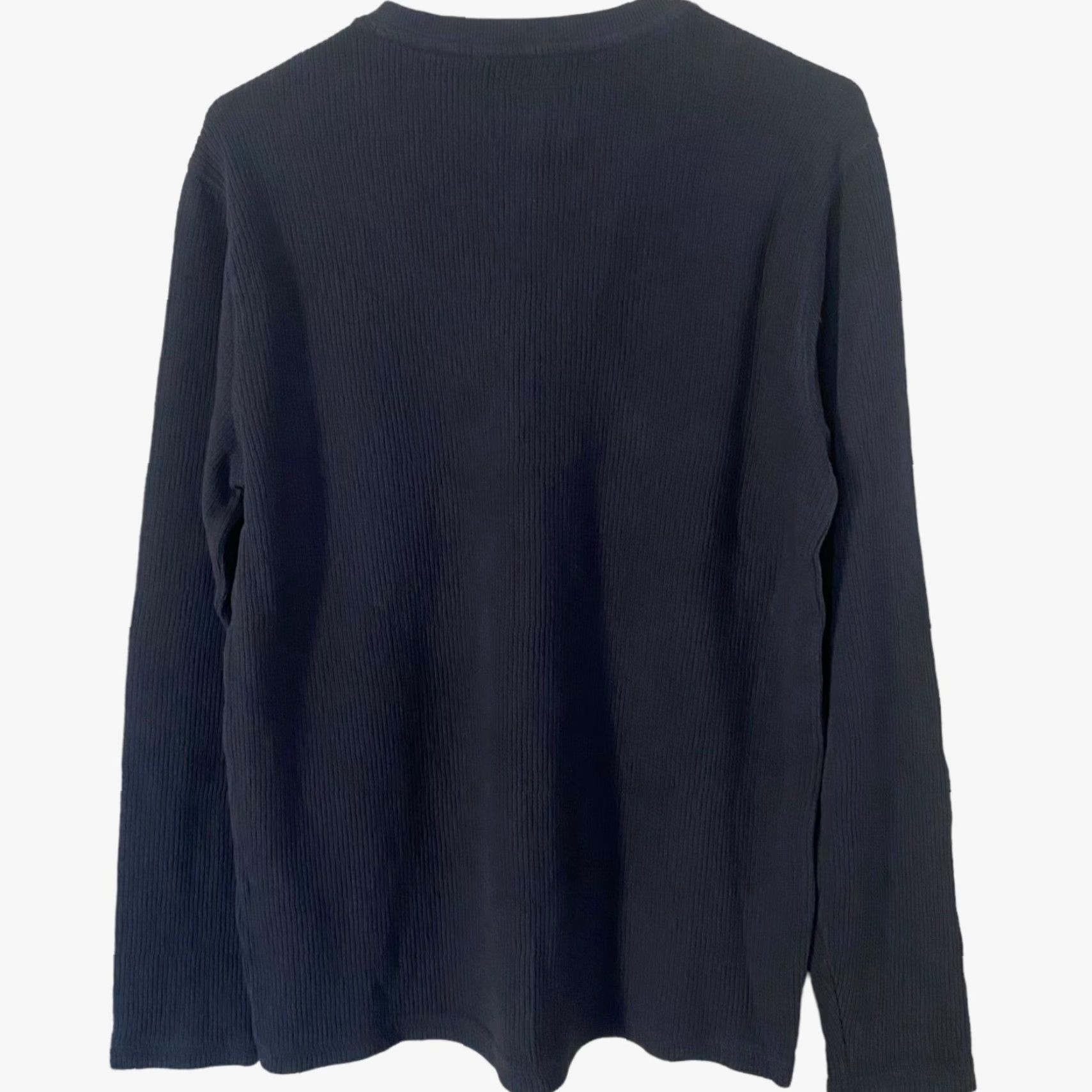 Lucky Brand Lucky Brand Crewneck Shirt Pocket Mens Medium Blue Long Sleeve Size US M / EU 48-50 / 2 - 3 Thumbnail