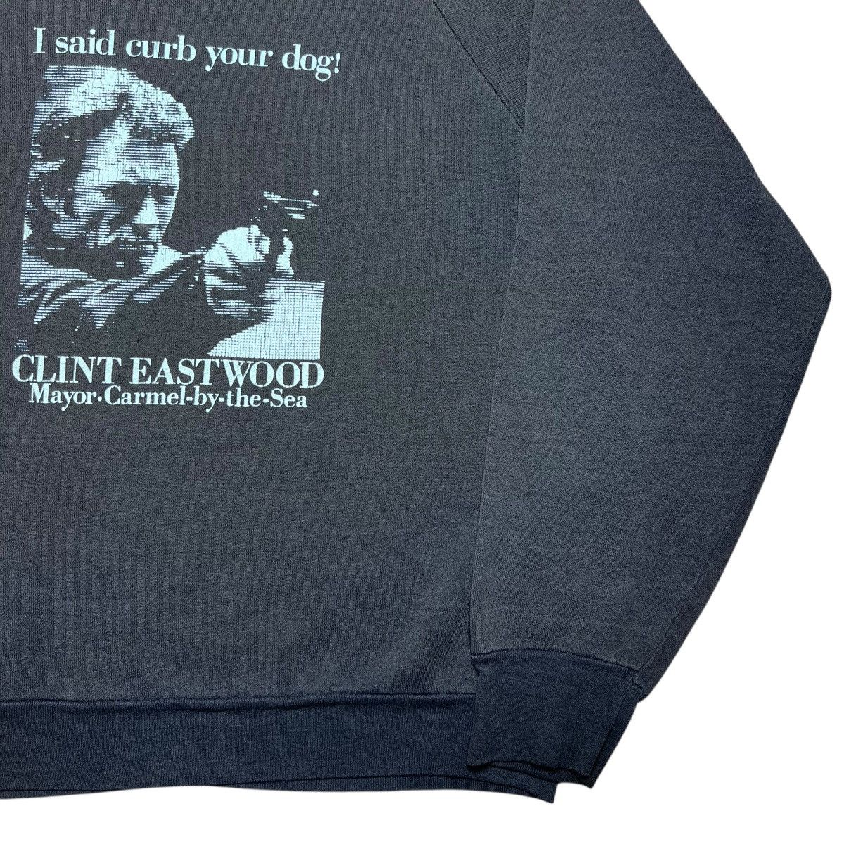Other 1990s Clint Eastwood I Said Curb Your Dog Movie Sweatshirt Size US L / EU 52-54 / 3 - 15 Thumbnail