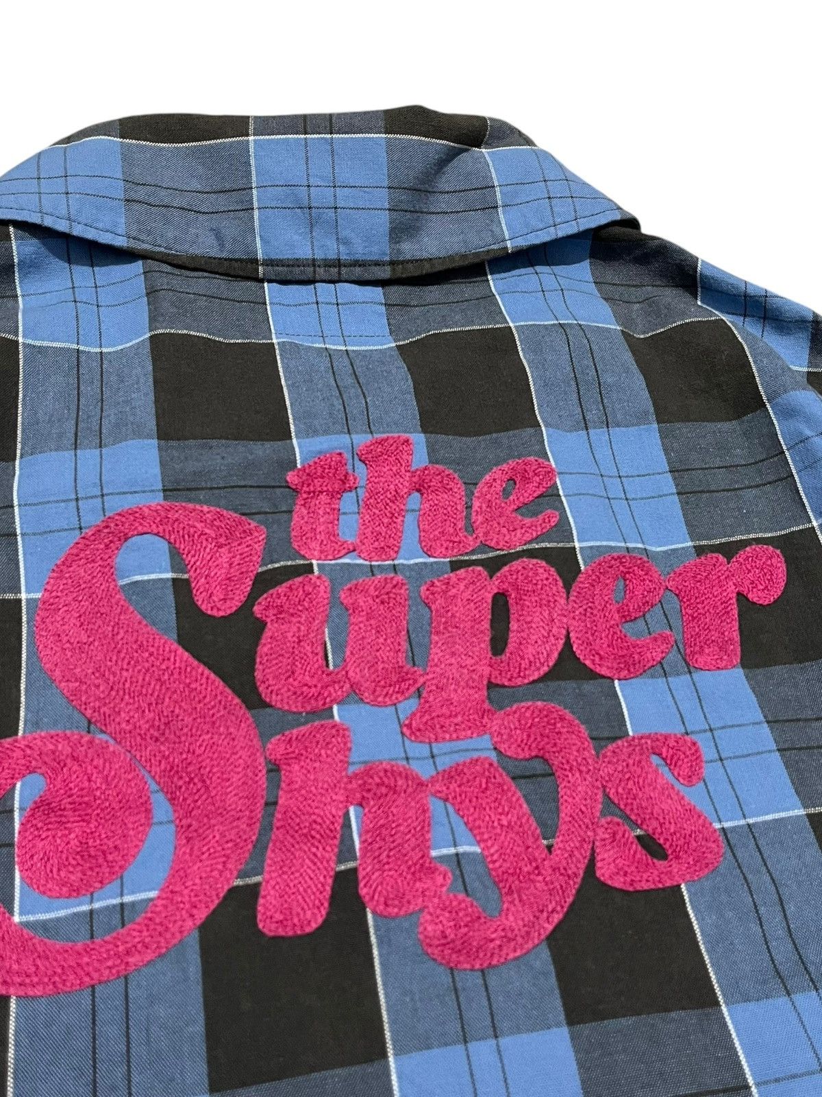 Japanese Brand Hysteric Glamour Plaid Big Collar Shirt Size US L / EU 52-54 / 3 - 7 Thumbnail