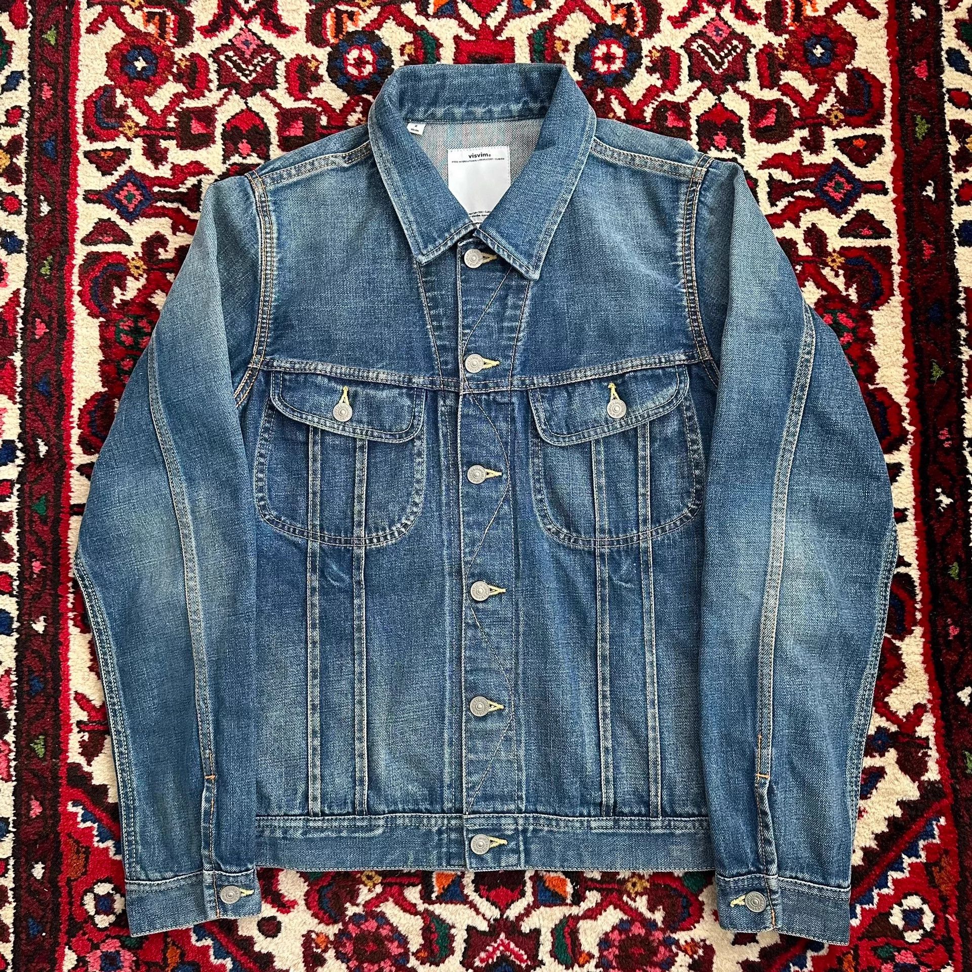 Visvim visvim 16aw 104 101 denim jacket size 2 natural indigo Size US M / EU 48-50 / 2 - 1 Thumbnail