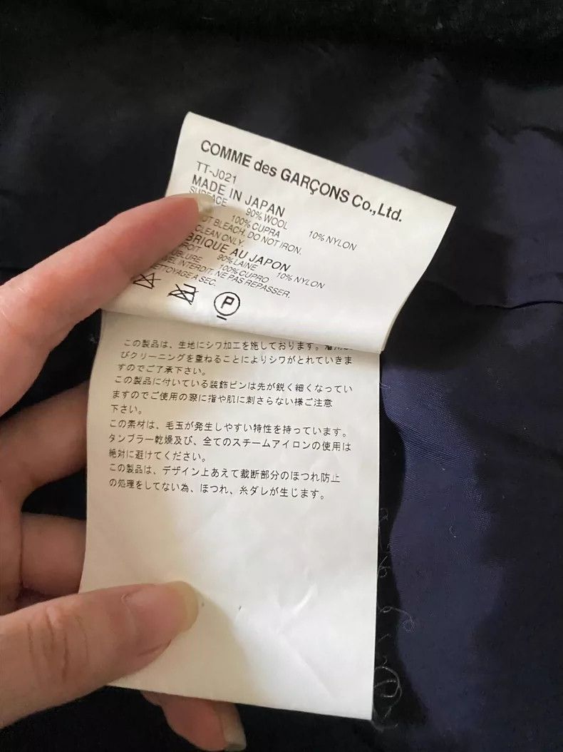 Comme des Garcons Comme Des Garcons Double neck pleated suit Size XS / US 0-2 / IT 36-38 - 3 Thumbnail