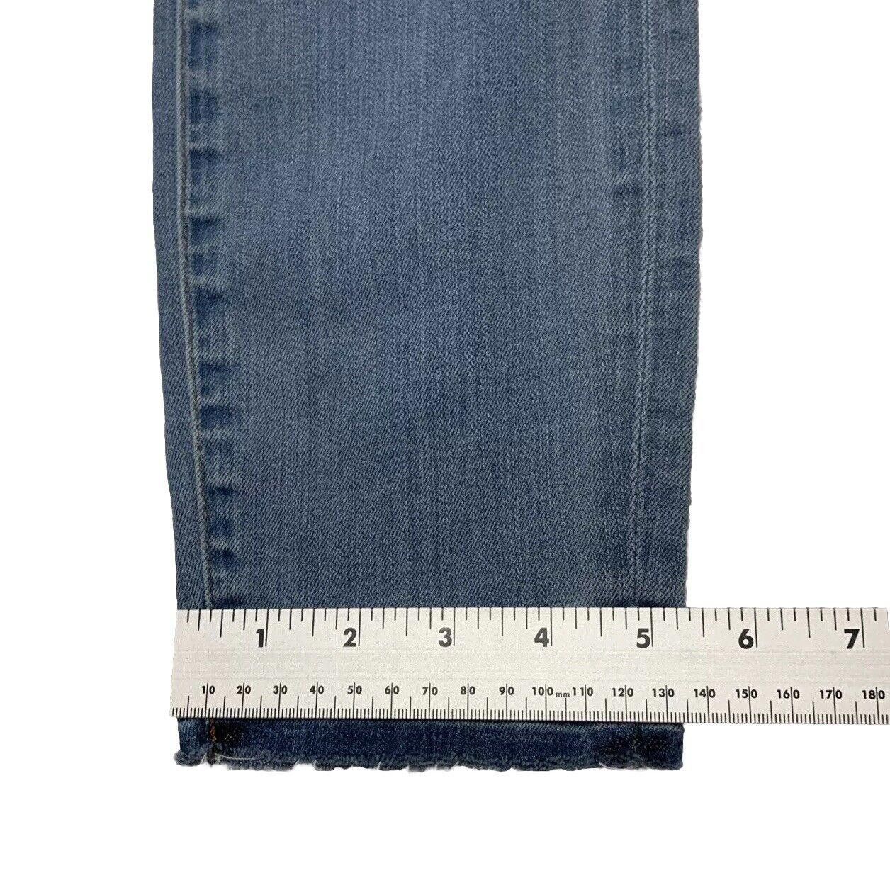 J.Crew J. Crew Women's Jeans Sz 27 Blue Light Wash Skinny Crop Size 27" / US 4 / IT 40 - 7 Thumbnail