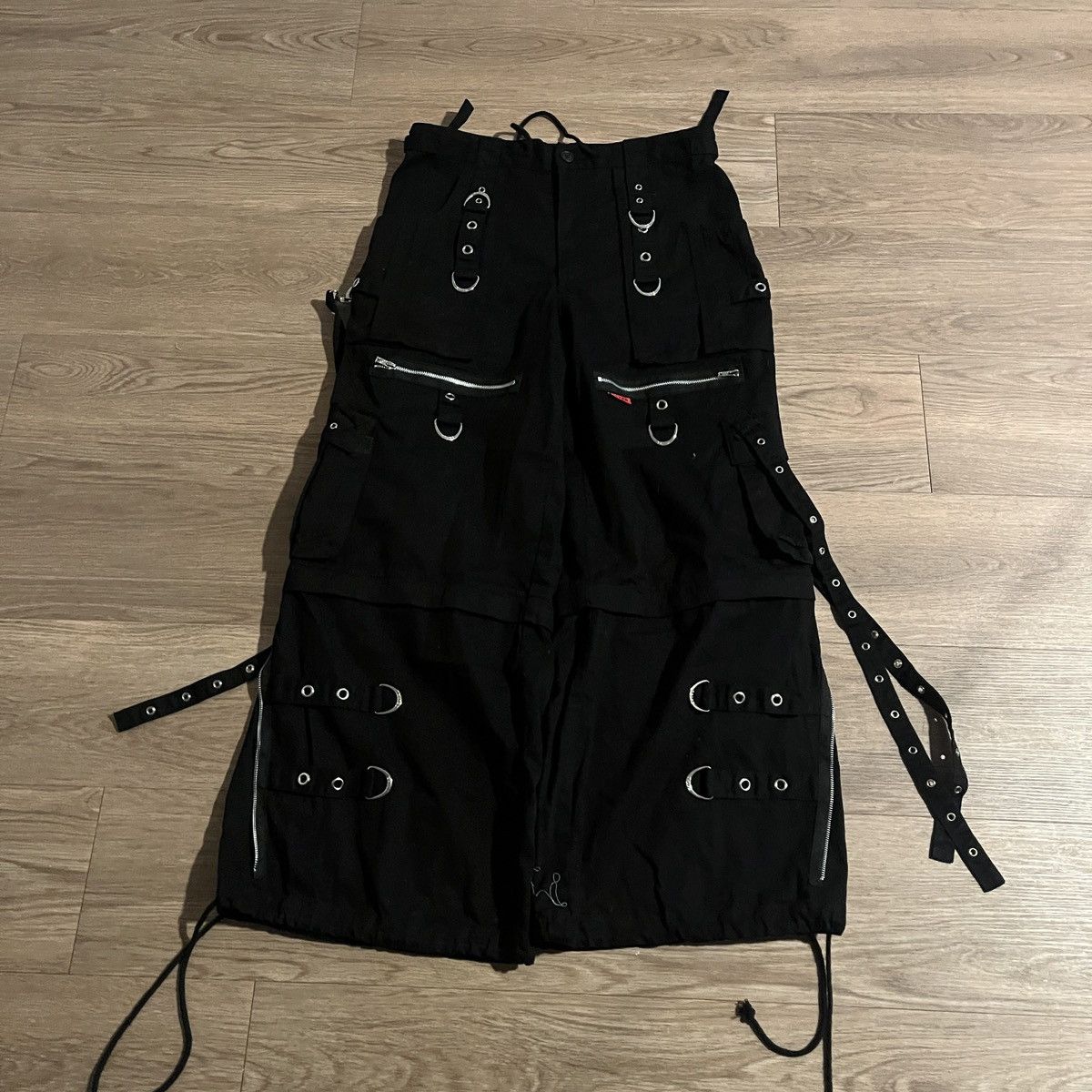Tripp NYC Black Silver Tripp NYC X-Strap Size US 34 / EU 50 - 1 Thumbnail