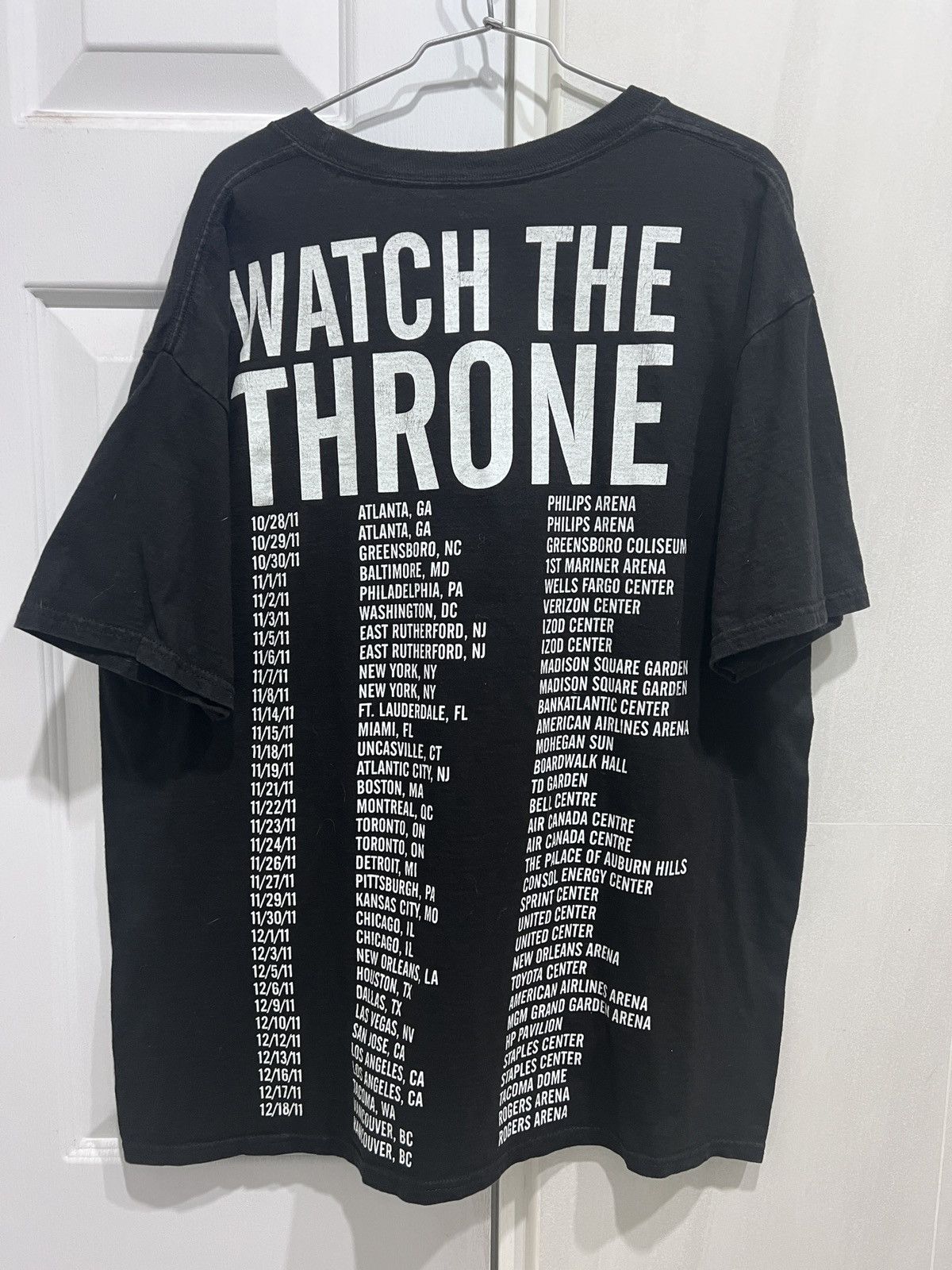 Rap Tees Kanye west x jay z watch The throne Promo Tour Tee Hiphop Size US L / EU 52-54 / 3 - 2 Thumbnail