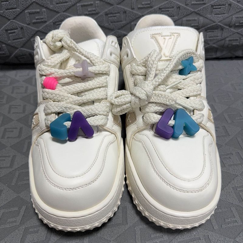 Louis Vuitton Louis Vuitton Trainer Maxi Low-Top Sneakers -2508 Size US 9.5 / EU 42-43 - 1 Thumbnail