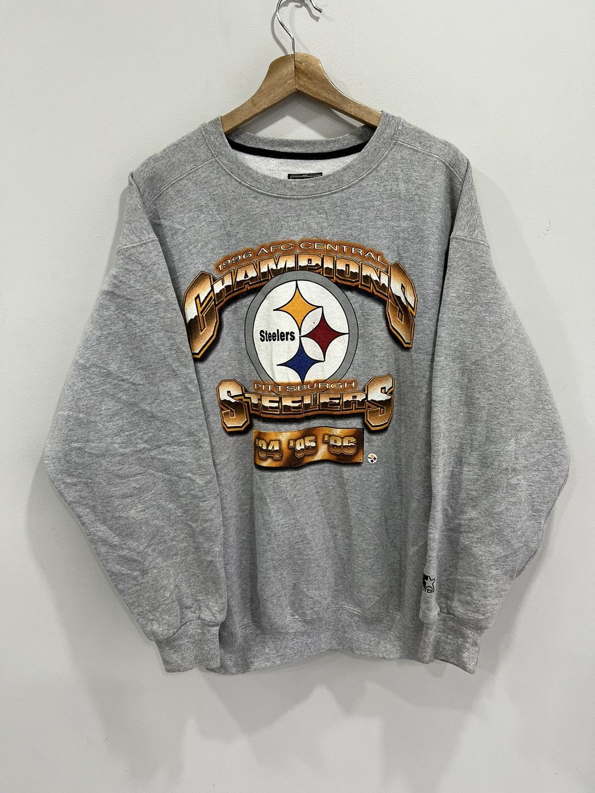 Vintage Vintage Pittsburgh Steelers Starter Sweater sweatshirt 90s Size US L / EU 52-54 / 3 - 1 Thumbnail