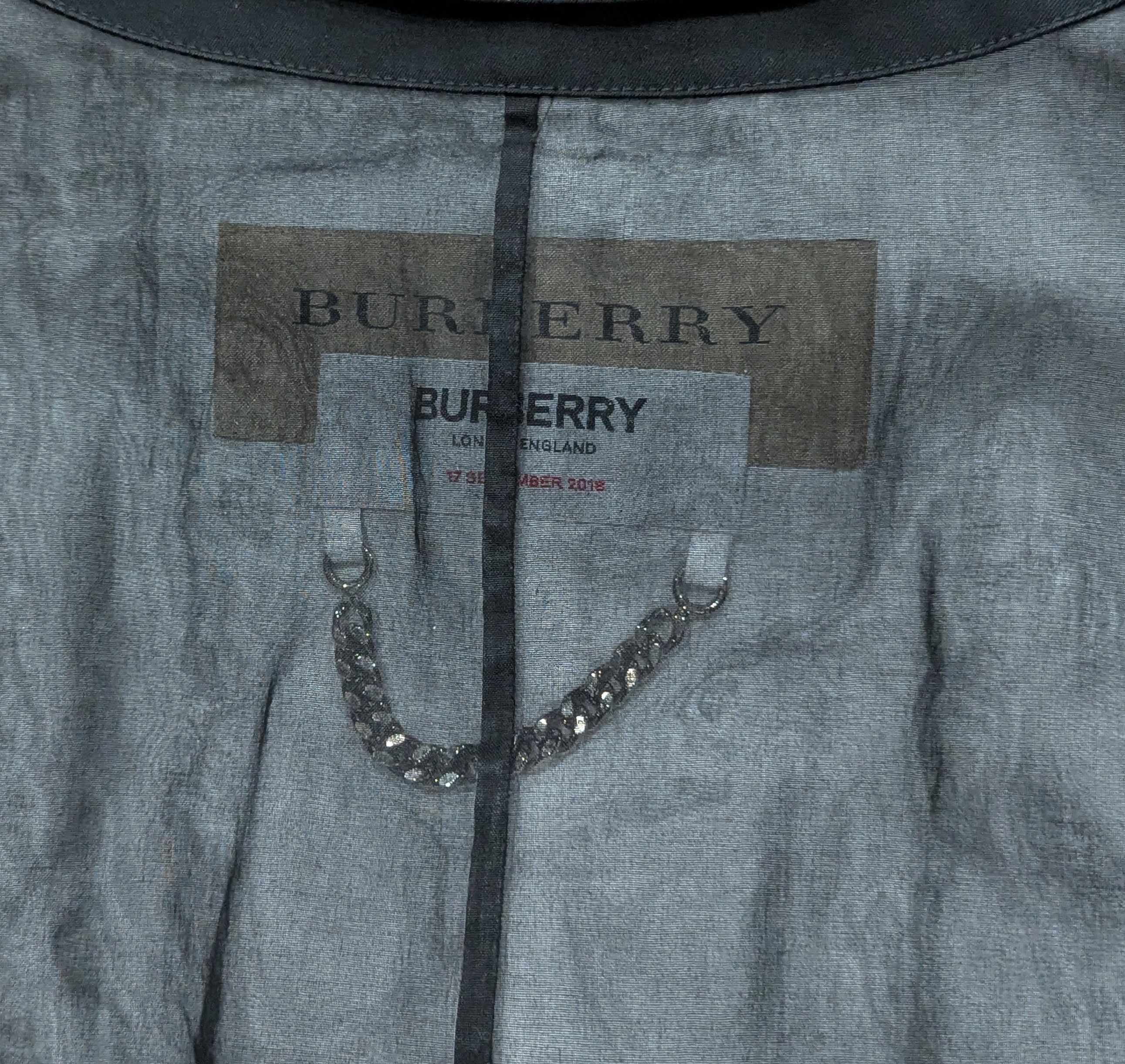 Burberry Burberry Paneled Cotton Gabardine Car Coat Black 48 US 38 Size US M / EU 48-50 / 2 - 5 Thumbnail