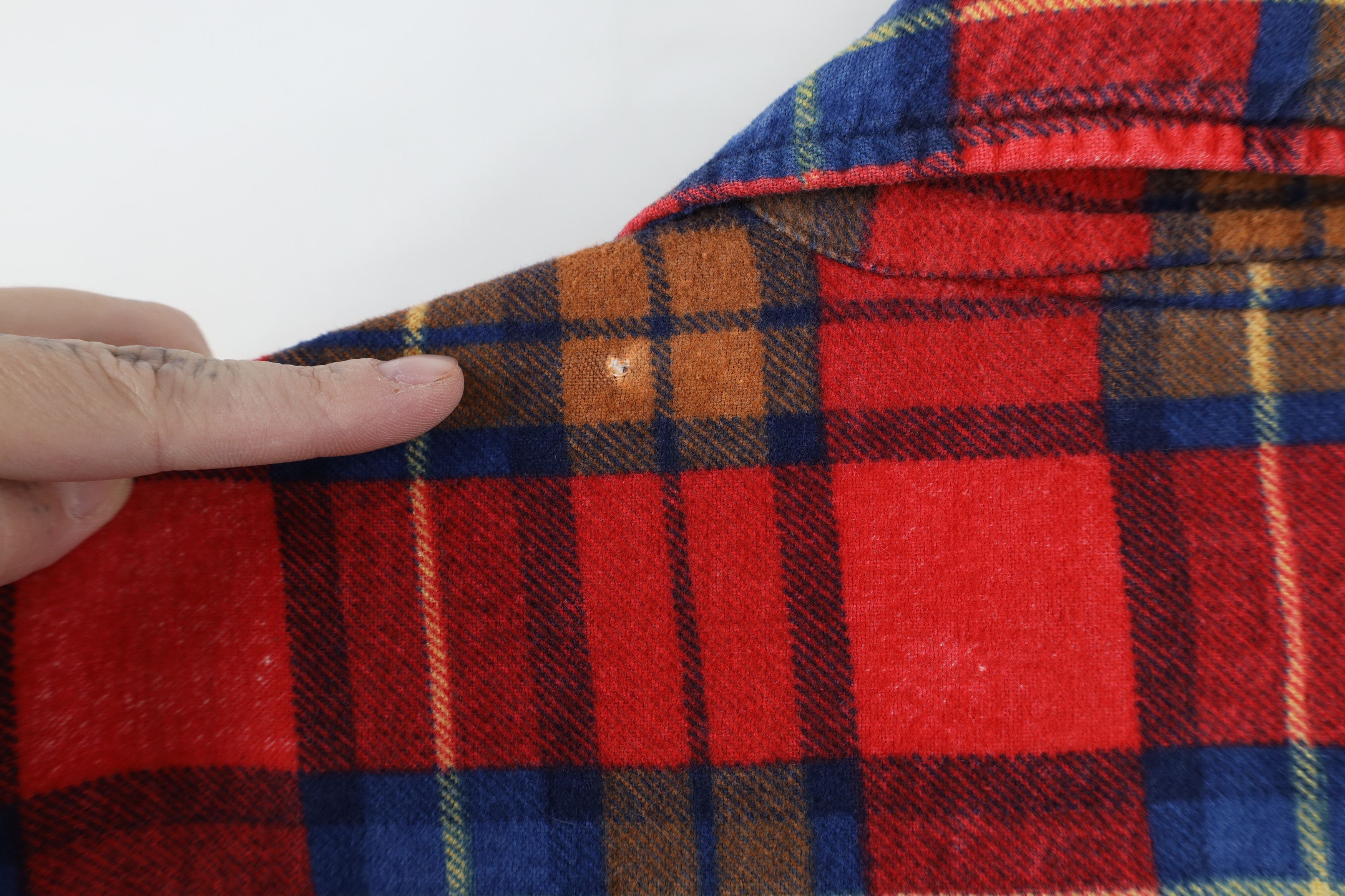 Vintage Vintage 60s 70s Streetwear Collared Button Shirt Plaid Size US S / EU 44-46 / 1 - 10 Thumbnail