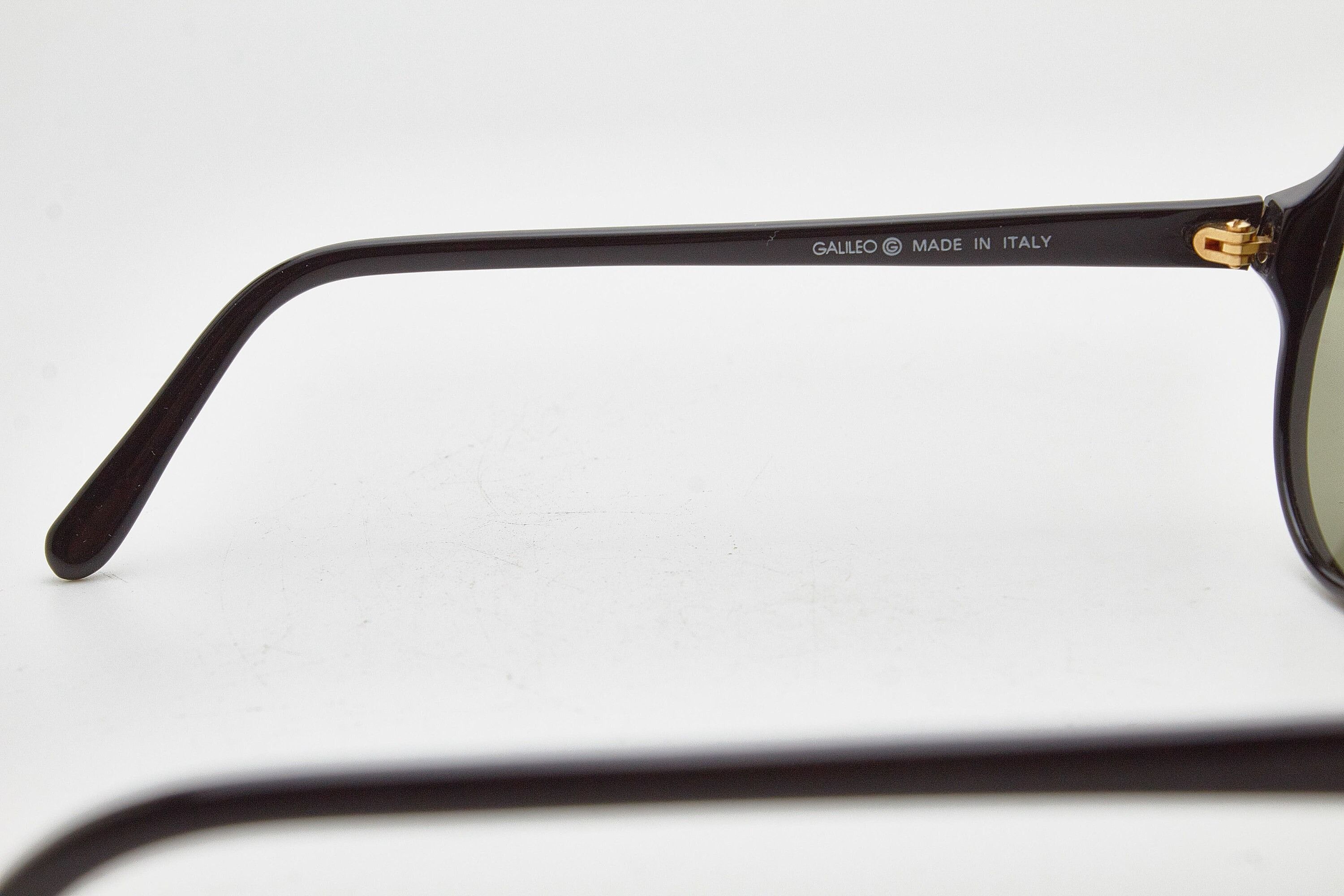 Other GALILEO vintage 80s black oversized classic aviator specs Size ONE SIZE - 7 Thumbnail