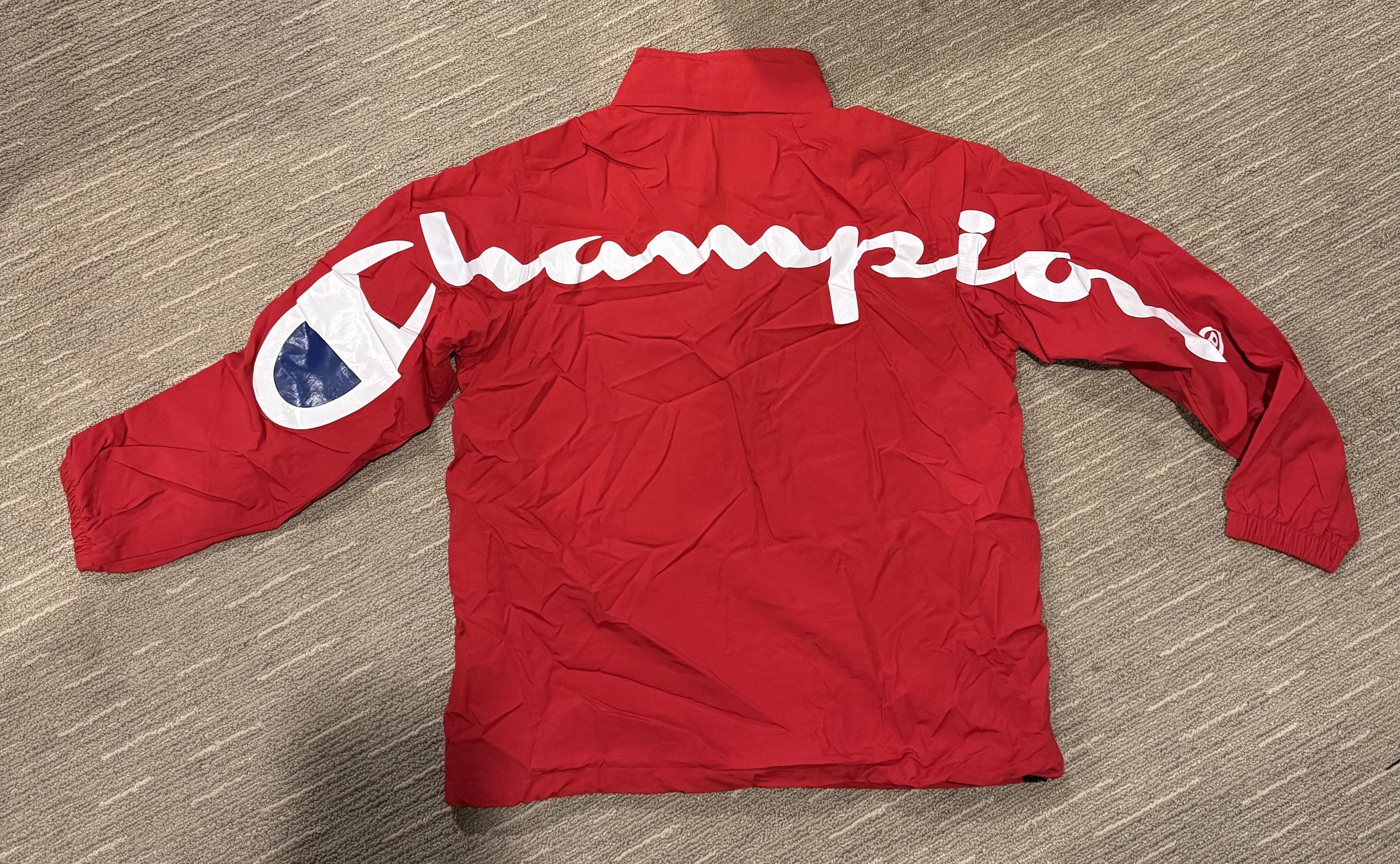 Champion Supreme Track Jacket | Grailed