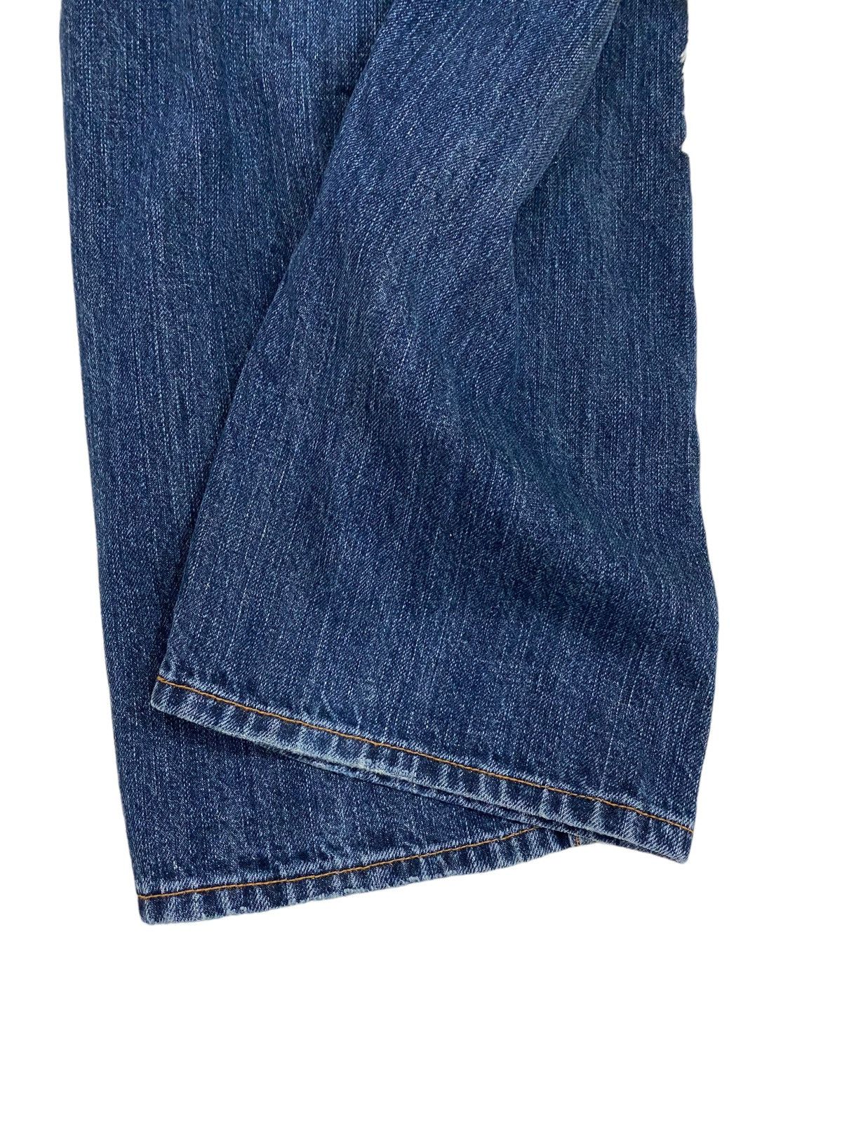Japanese Brand Vintage Koi Pond Embroidery Denim Japan Size US 32 / EU 48 - 14 Thumbnail