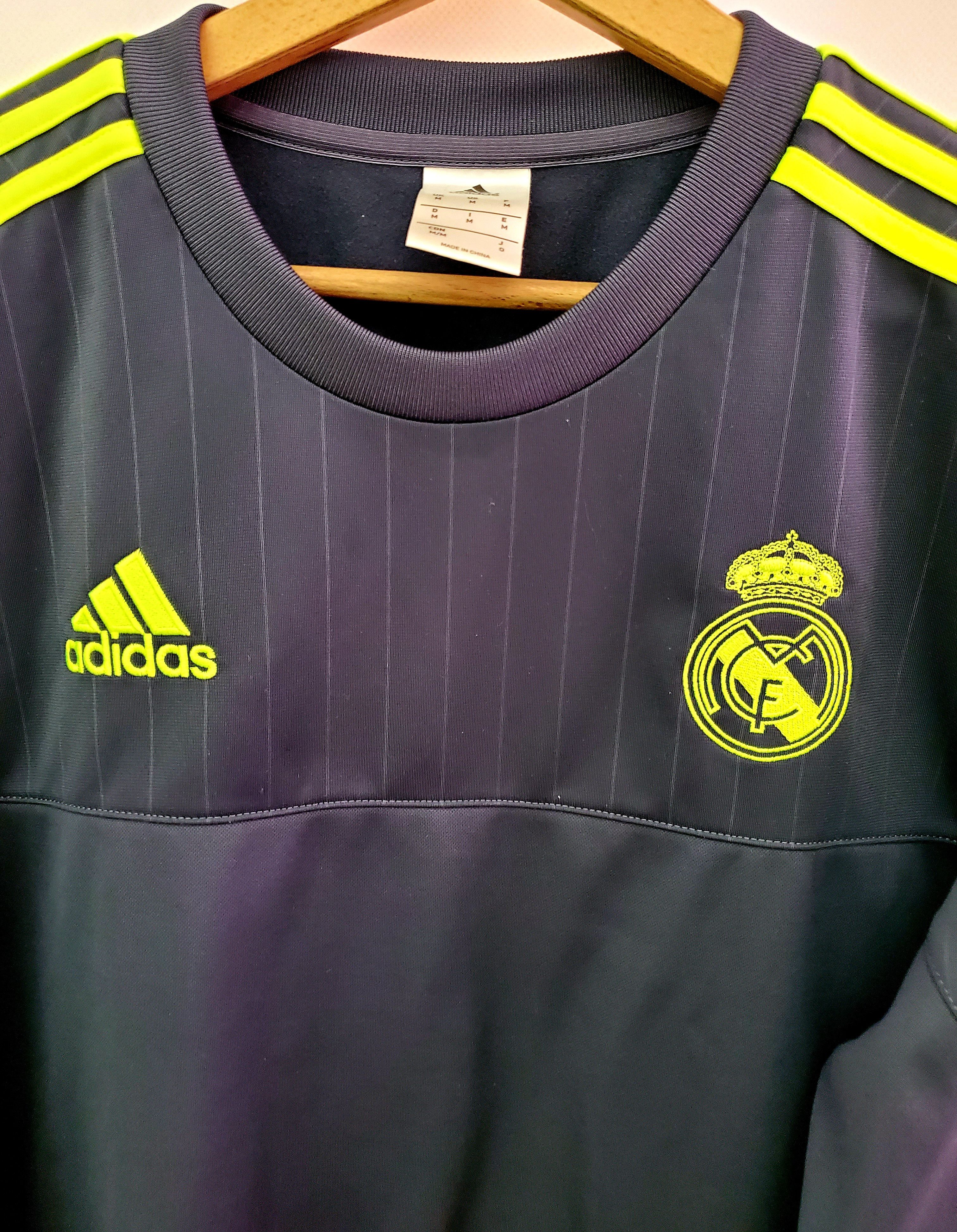 Adidas Real Madrid FC Longsleeve Jersey Training New condition M Size US M / EU 48-50 / 2 - 2 Thumbnail