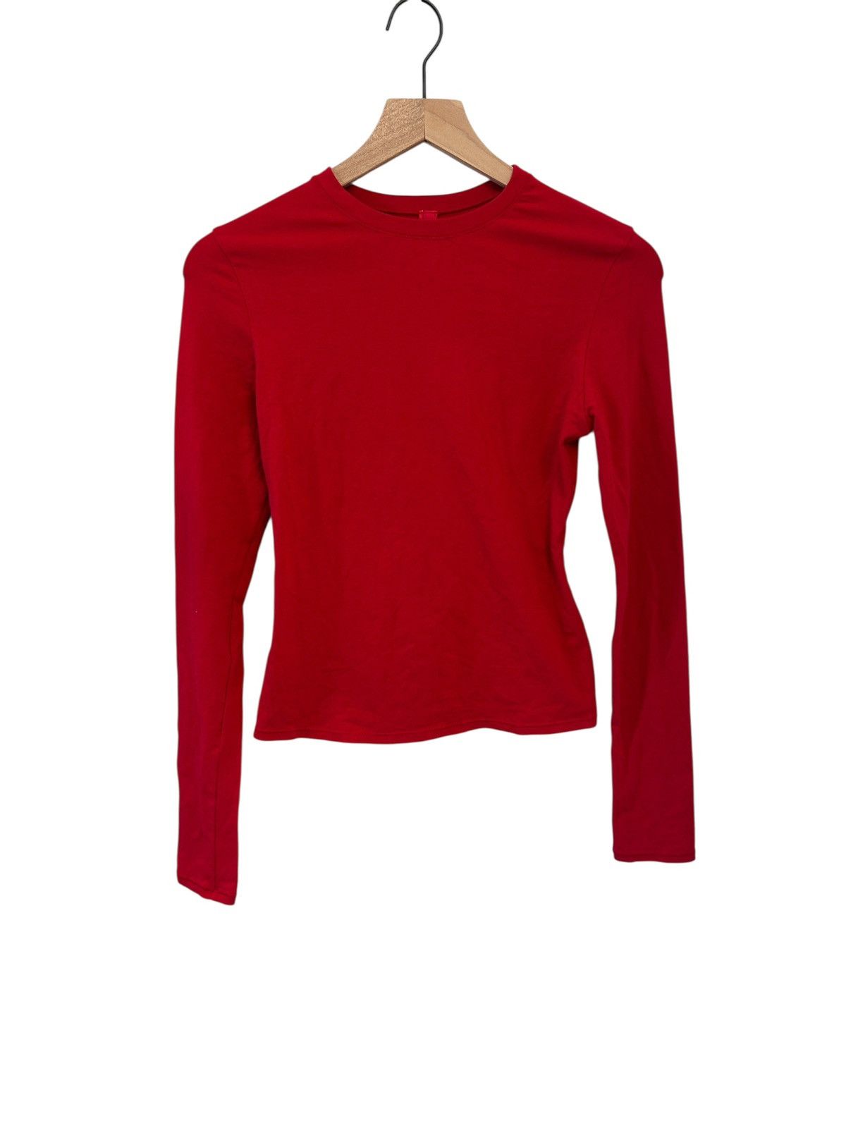 SKIMS Skims Cotton Jersey T- Shirt Cranberry M Brand New Size M / US 6-8 / IT 42-44 - 3 Thumbnail