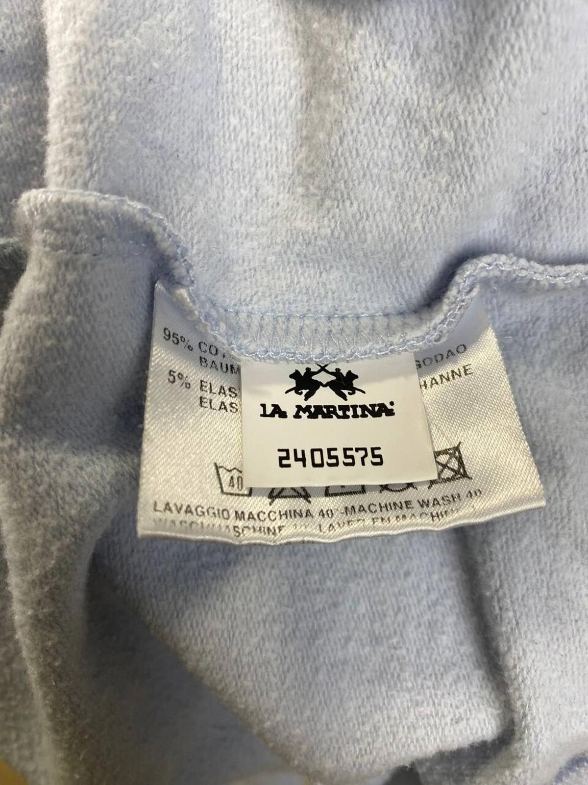 La Martina La Martina Blue KCC Polo Full Zip Track Jacket Size XXL Size XXL / US 16-18 / IT 52-54 - 11 Thumbnail