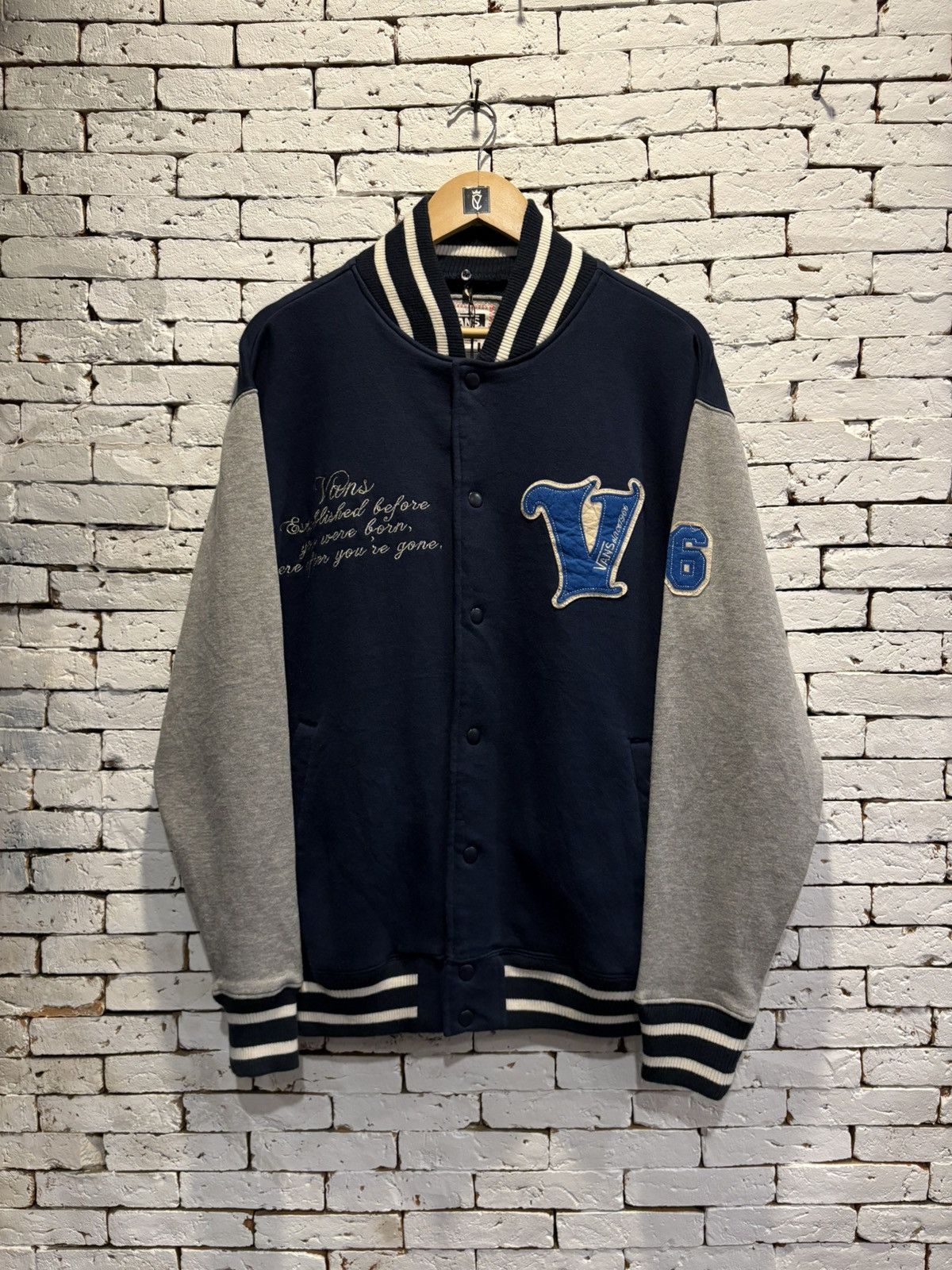 Vans Vintage Vans Varsity Jacket Size US L / EU 52-54 / 3 - 1 Thumbnail