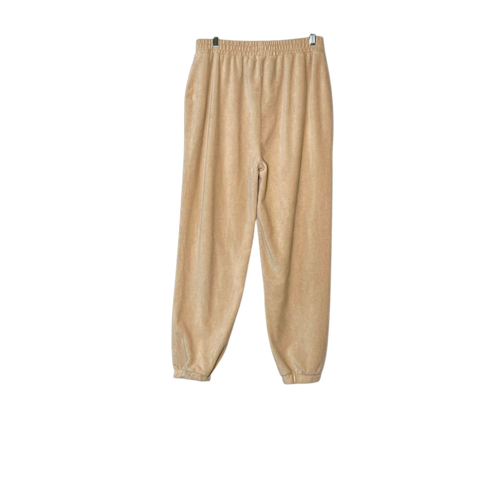 Zara Zara beige pull on sweat pants size large Size 40" / US 18 - 9 Thumbnail