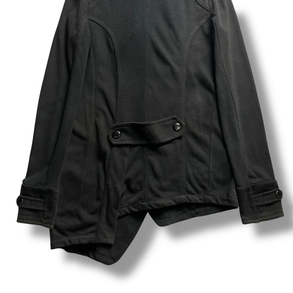 If Six Was Nine × Japanese Brand × Le Grande Bleu (L.G.B.) 🇯🇵 BARAK ASYMMETRICAL FULL ZIP HOODIE JACKET Size S / US 4 / IT 40 - 8 Thumbnail