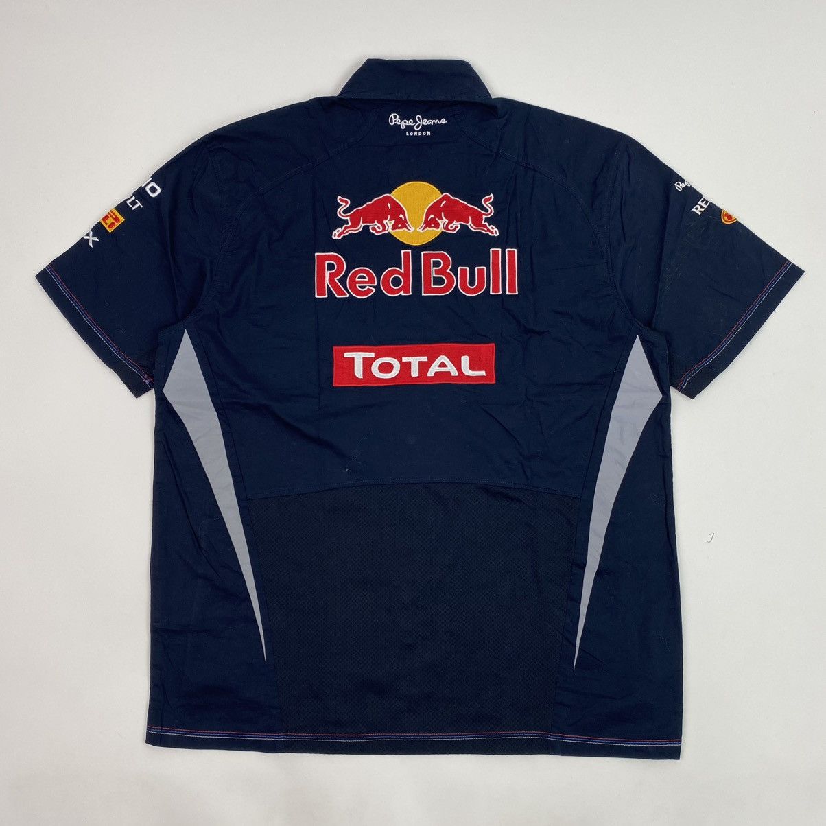 Red Bull × Vintage Crazy ✨ Redbull racing shirt button Size US L / EU 52-54 / 3 - 2 Thumbnail