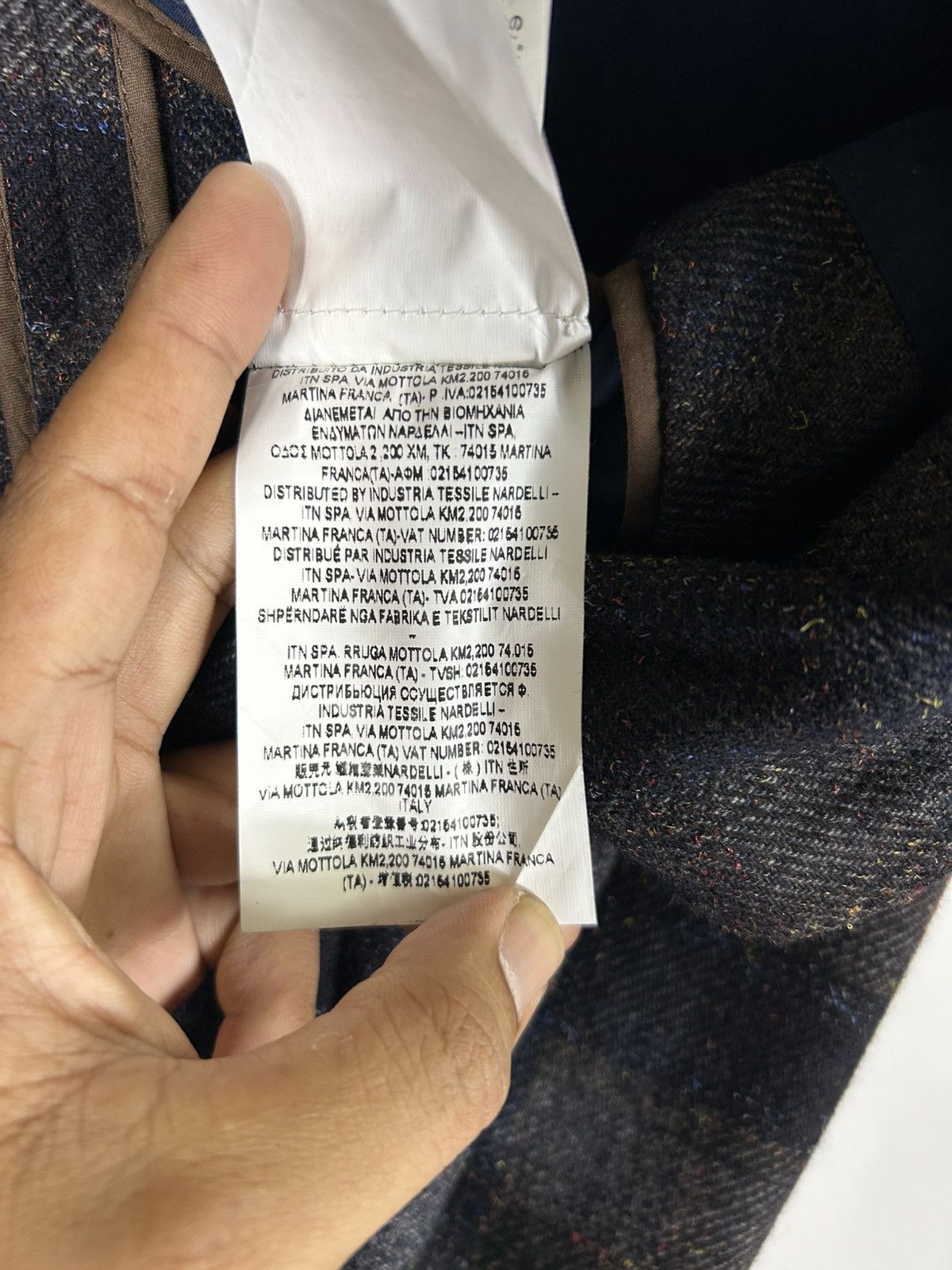Designer 🔥51 CINQUANTUNO Italian Wool Luxury Flannel Sport Coat Size US M / EU 48-50 / 2 - 14 Thumbnail